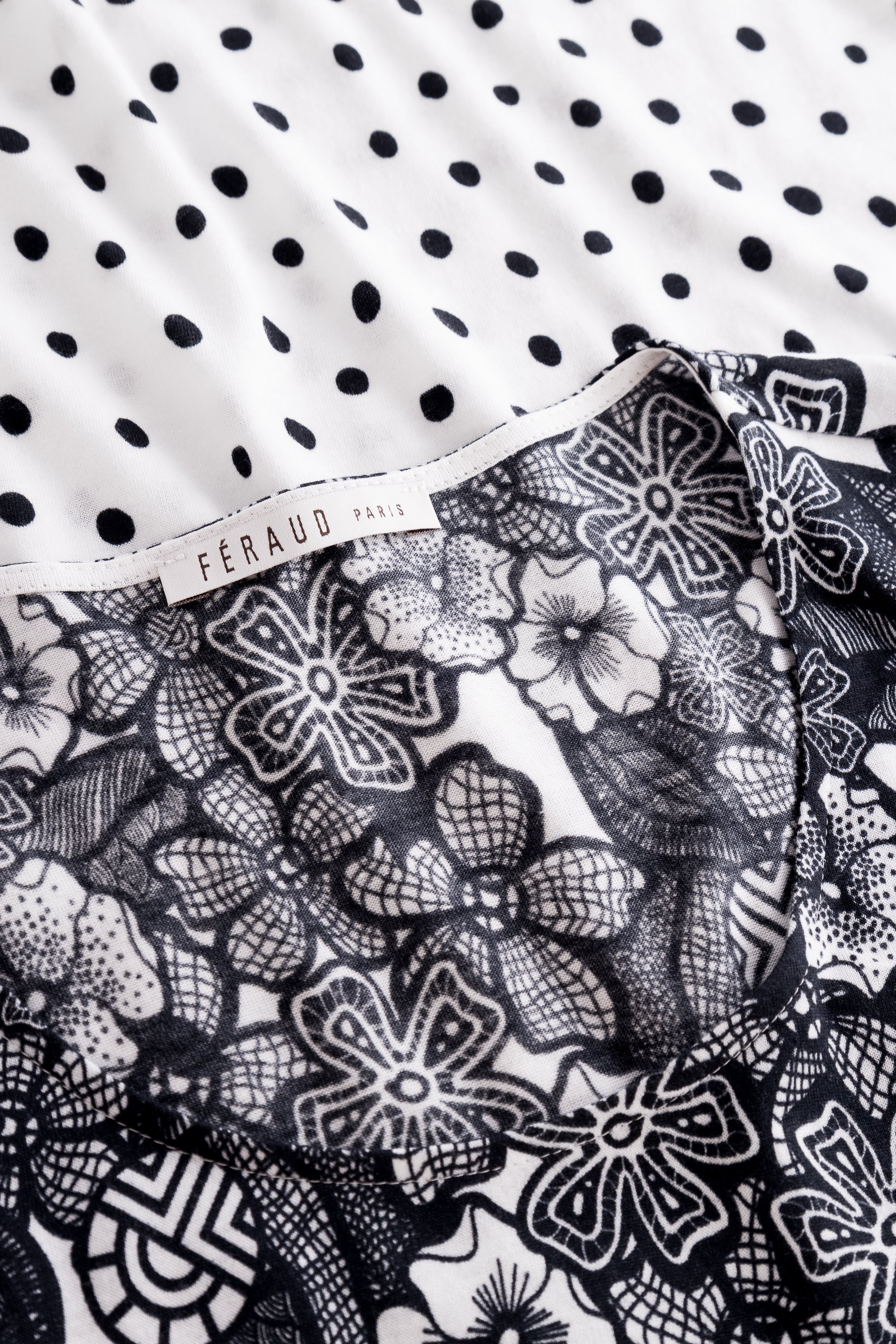 Feraud Pajama, 1/1 Sleeve, Pants 1/1, Round Neck Fl (3231250) Placed Flowers