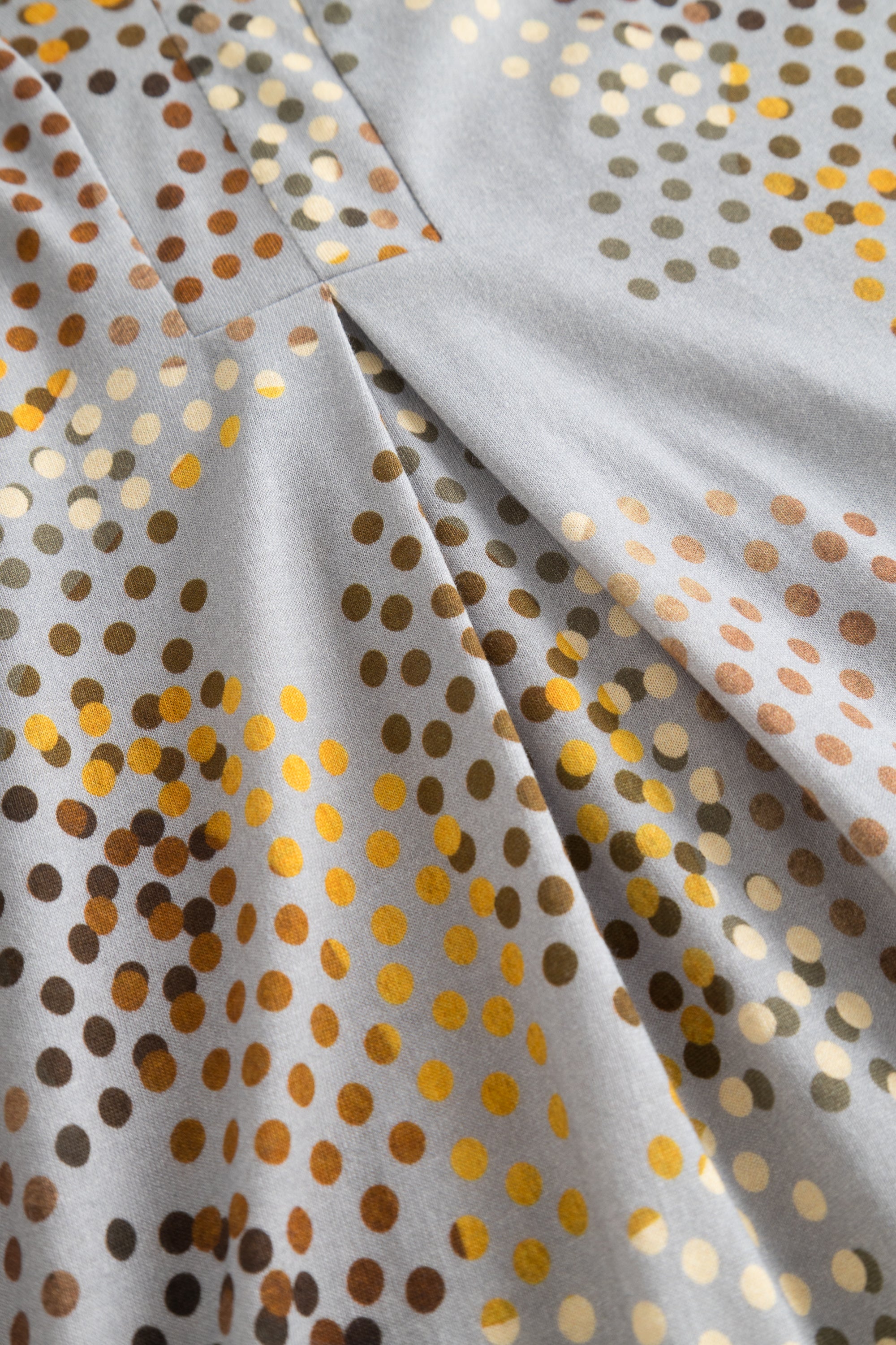 Feraud Night Dress, 1/1 Sleeve, V-Neck Print Dots (3231297) Multicolor Dots
