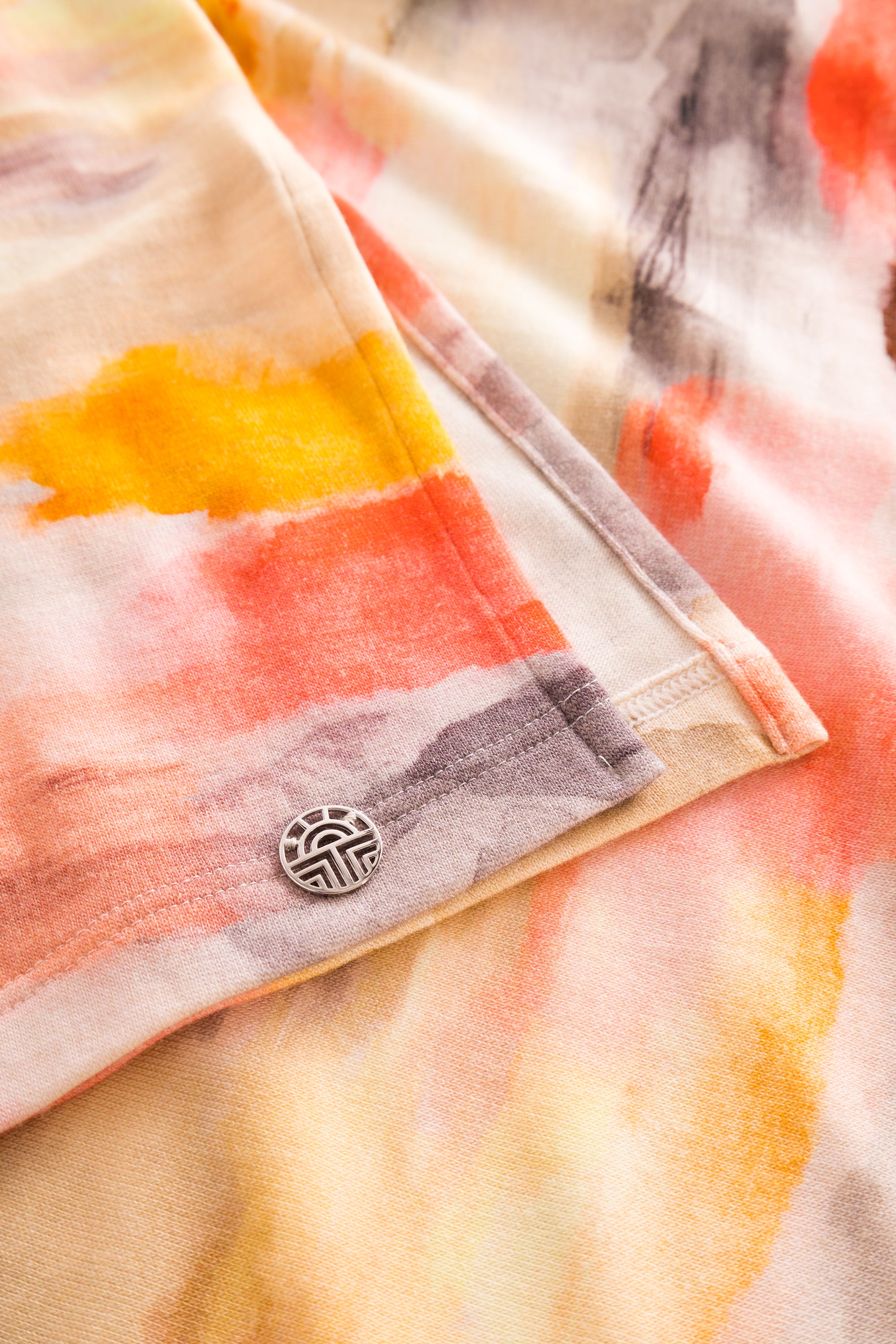 Feraud Shirt, 1/1 Sleeve, Round Neck Knit Print (3231322) Sunrise-Multicolor