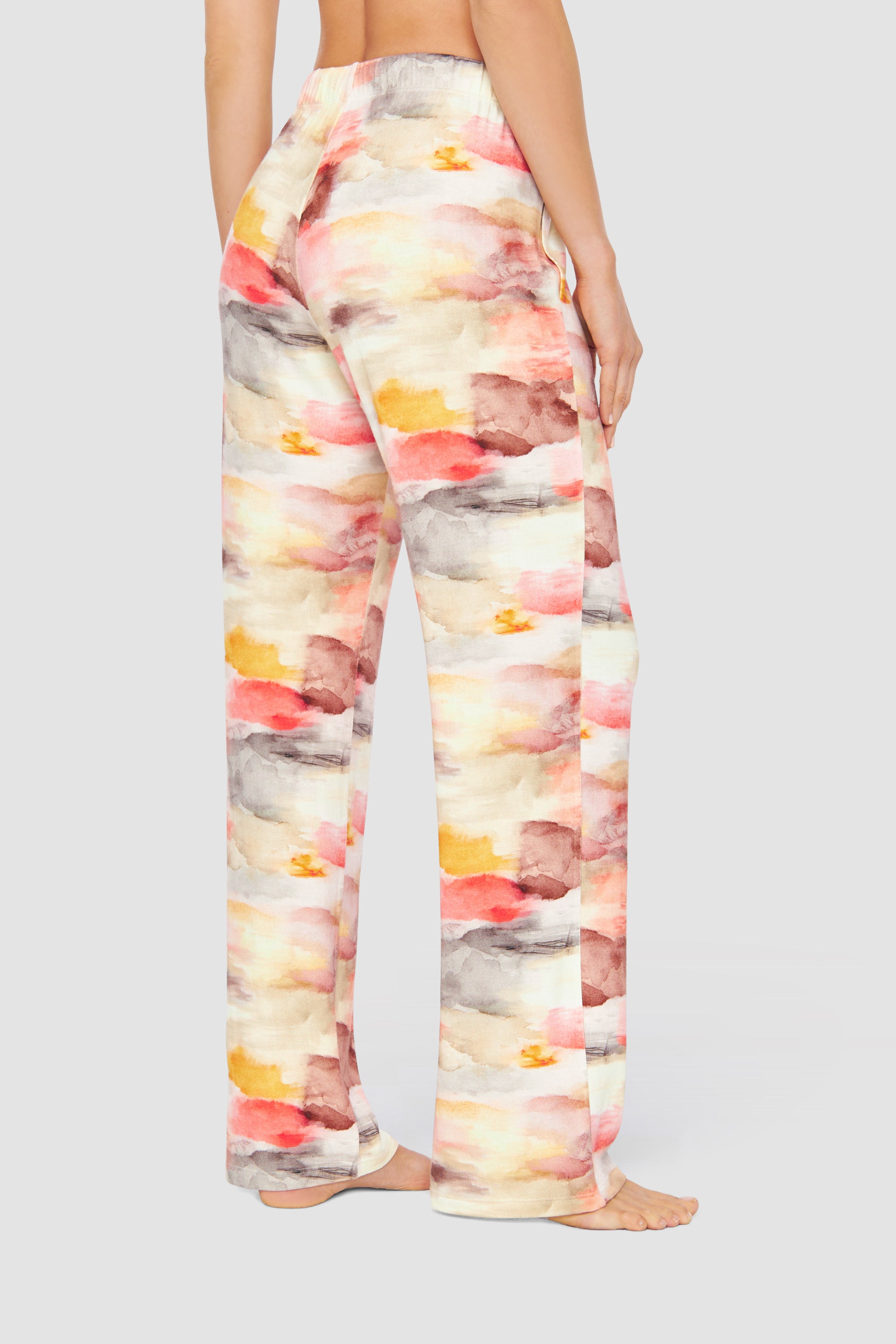 Feraud Pants, 1/1, Pockets Knit Print (3231323) Sunrise-Multicolor