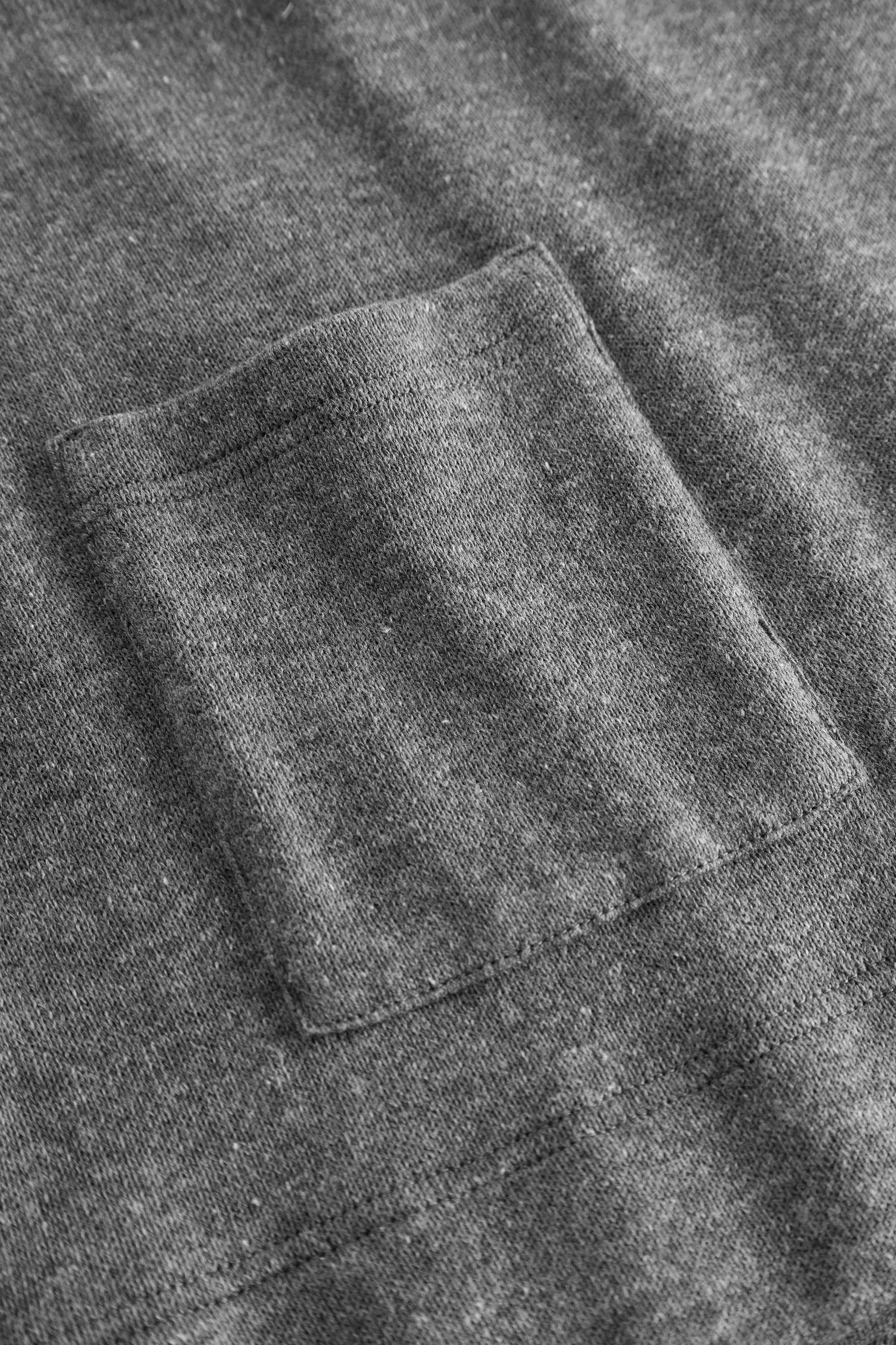 Feraud Shirt, 1/1 Sleeve, Round Neck, Pockets K (3231324) Heather Dark Grey