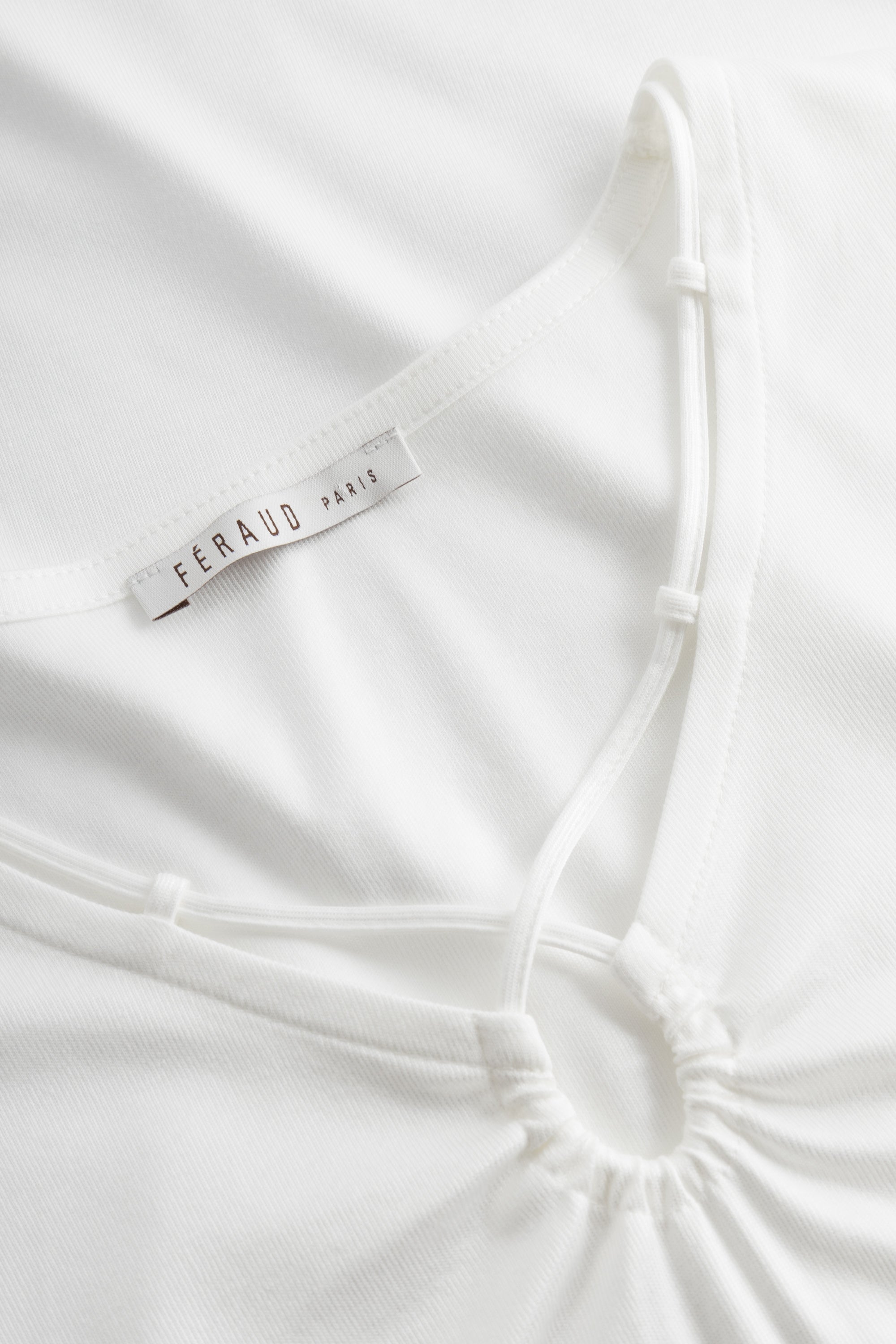 Feraud Night Dress, 1/1 Sleeve, V-Neck Raffinesse (3231346) Ivory