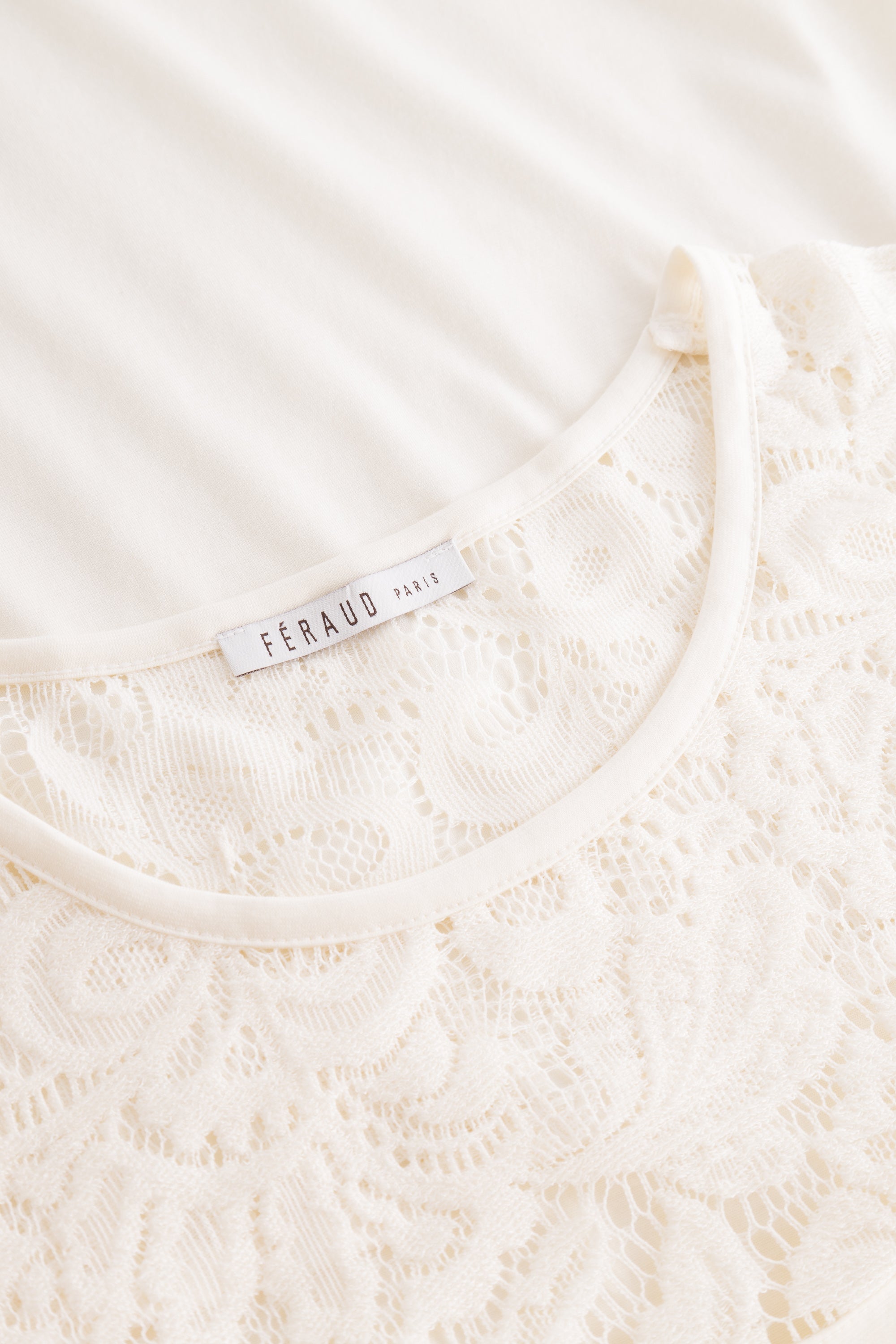 Feraud Night Dress, 1/1 Sleeve, Round Neck Romantic Lace (3231363) Soft Touch