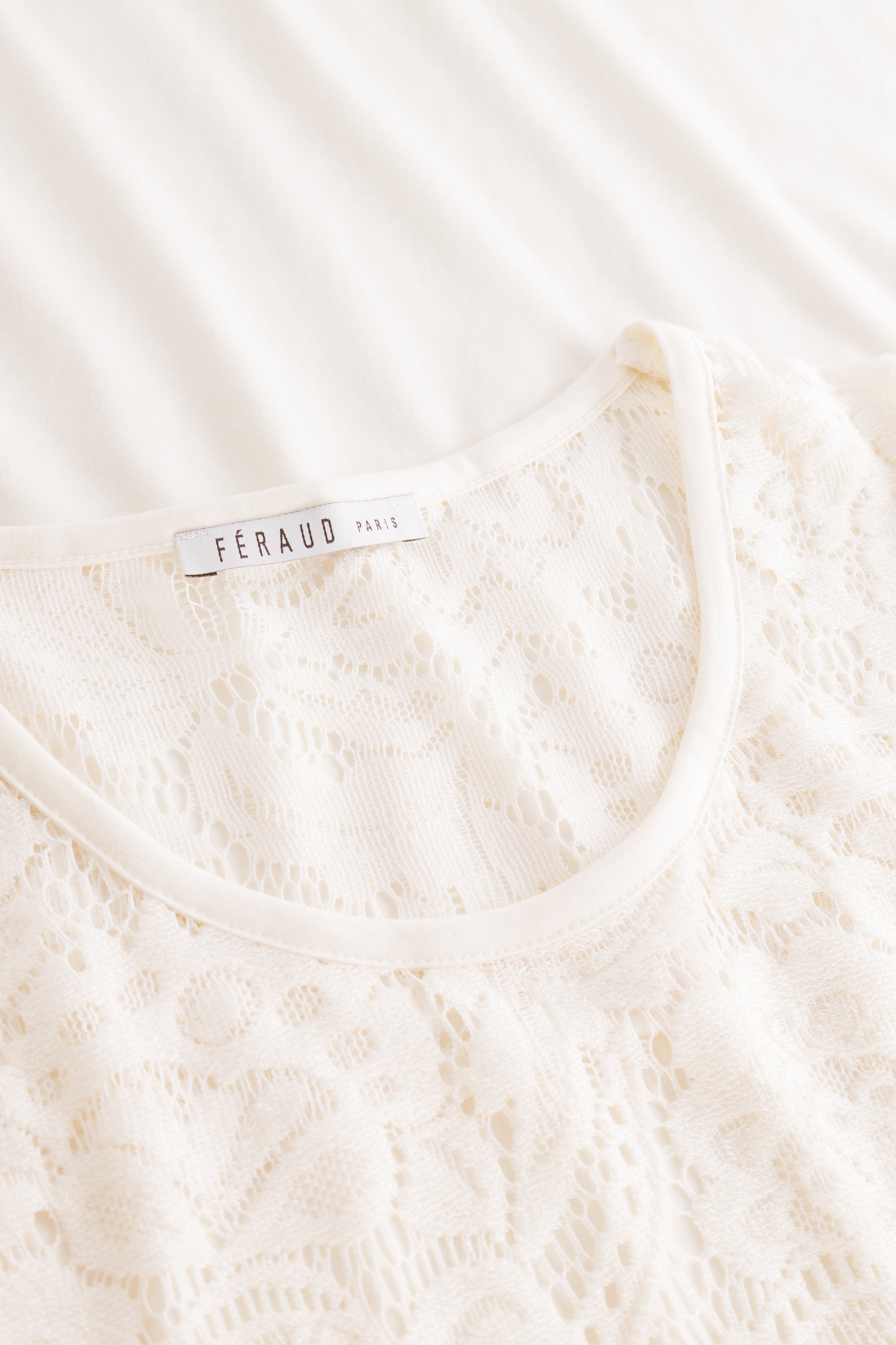 Feraud Night Dress, 1/2 Sleeve, Round Neck Romantic Lace (3231365) Soft Touch