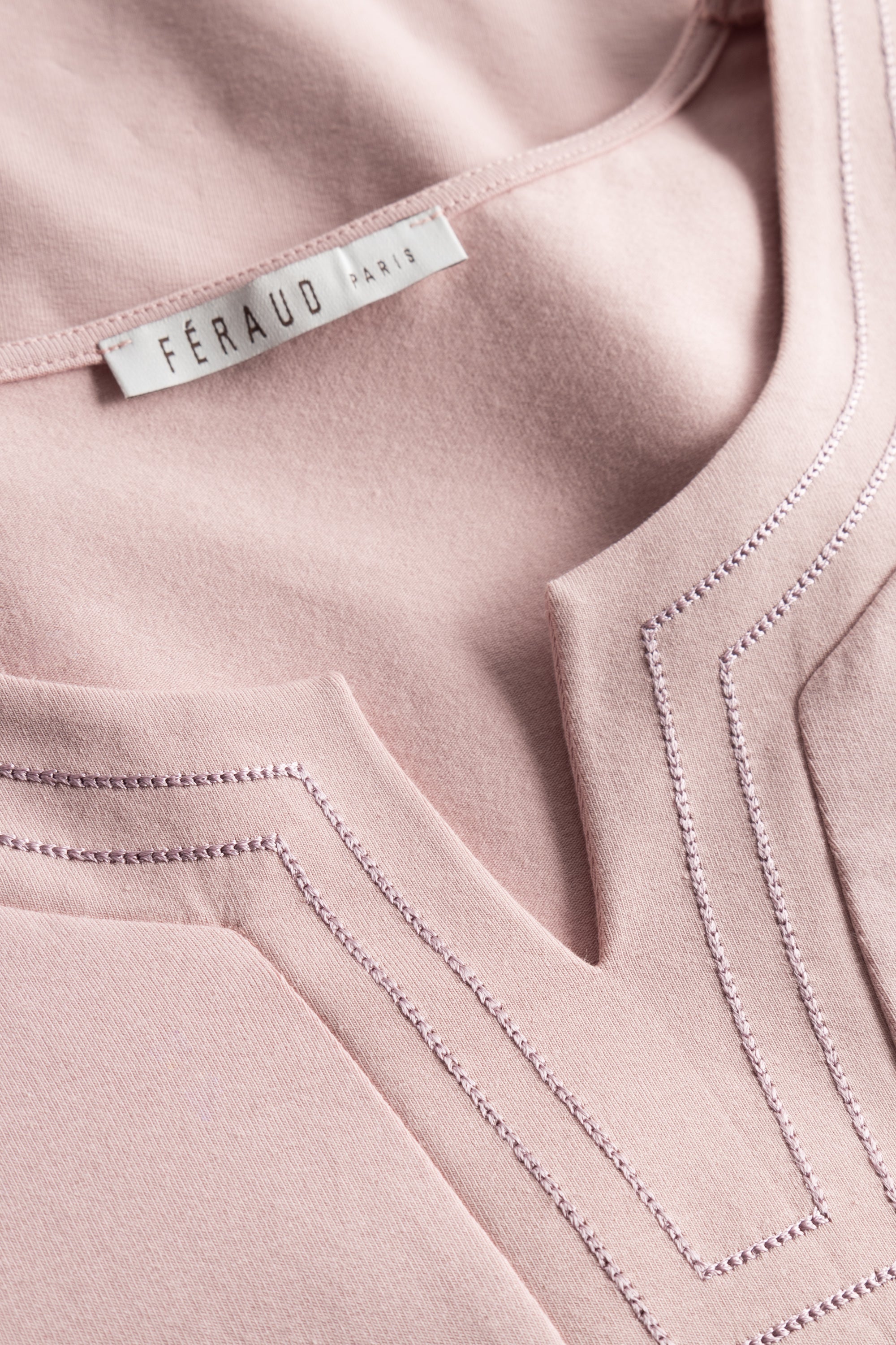 Feraud Pajama, 1/1 Sleeve, Pants 1/1, Round Neck Ha (3231376) Dusty Rose