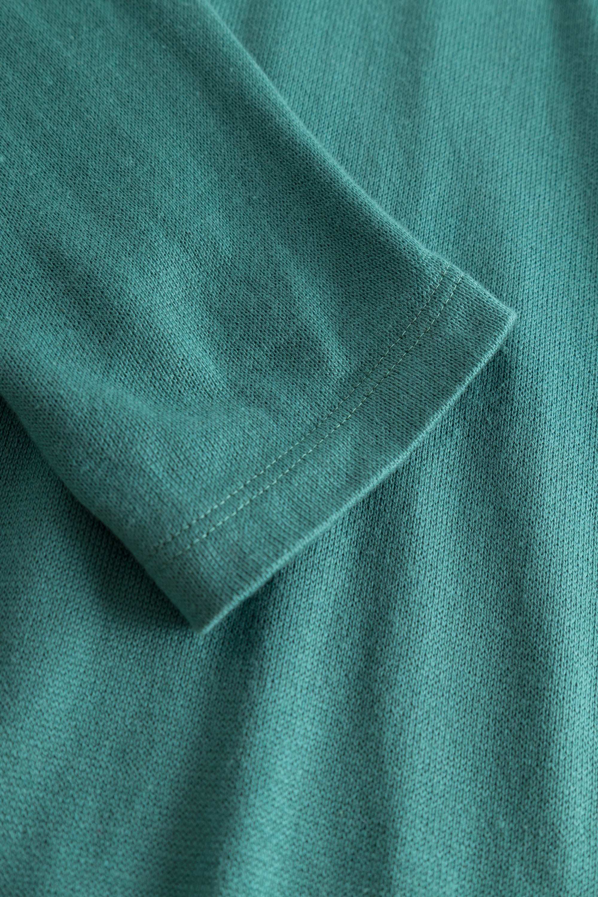Feraud Shirt, 1/1 Sleeve, V-Neck Knit Uni (3231390) Frozen Green