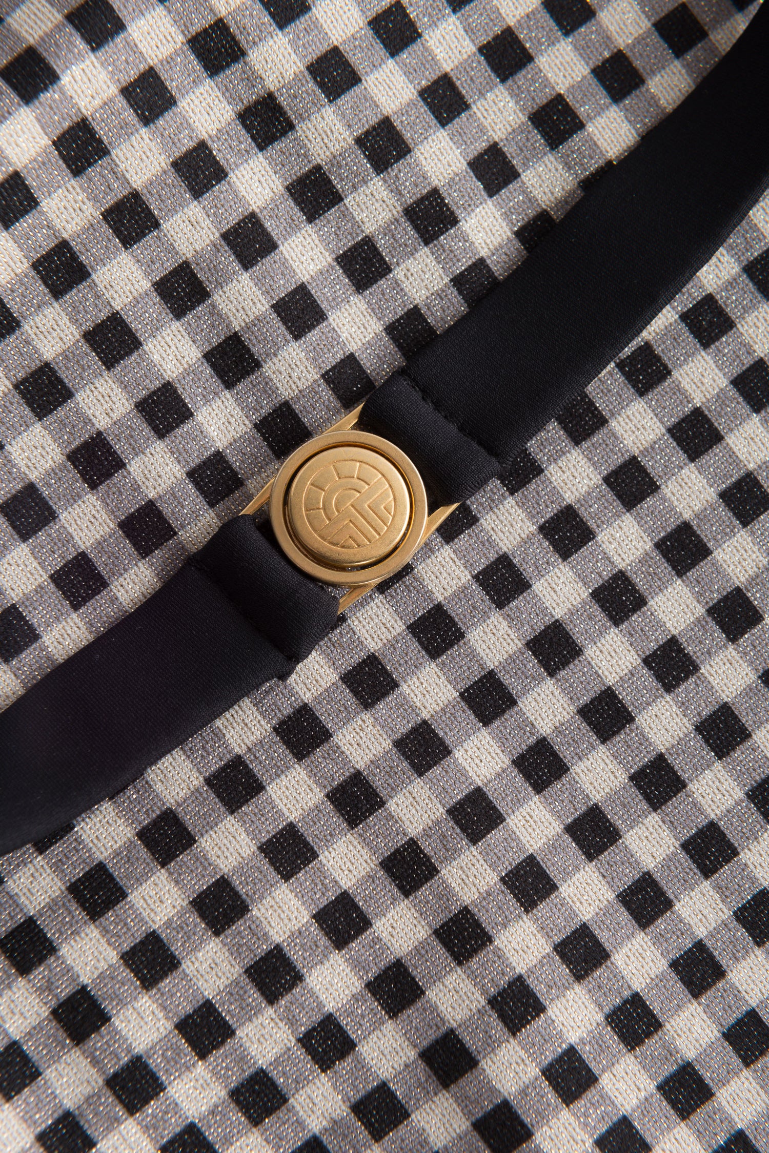 Feraud Swimsuit, Wire, Remove Straps Shiny Check (3235008) Minicheck