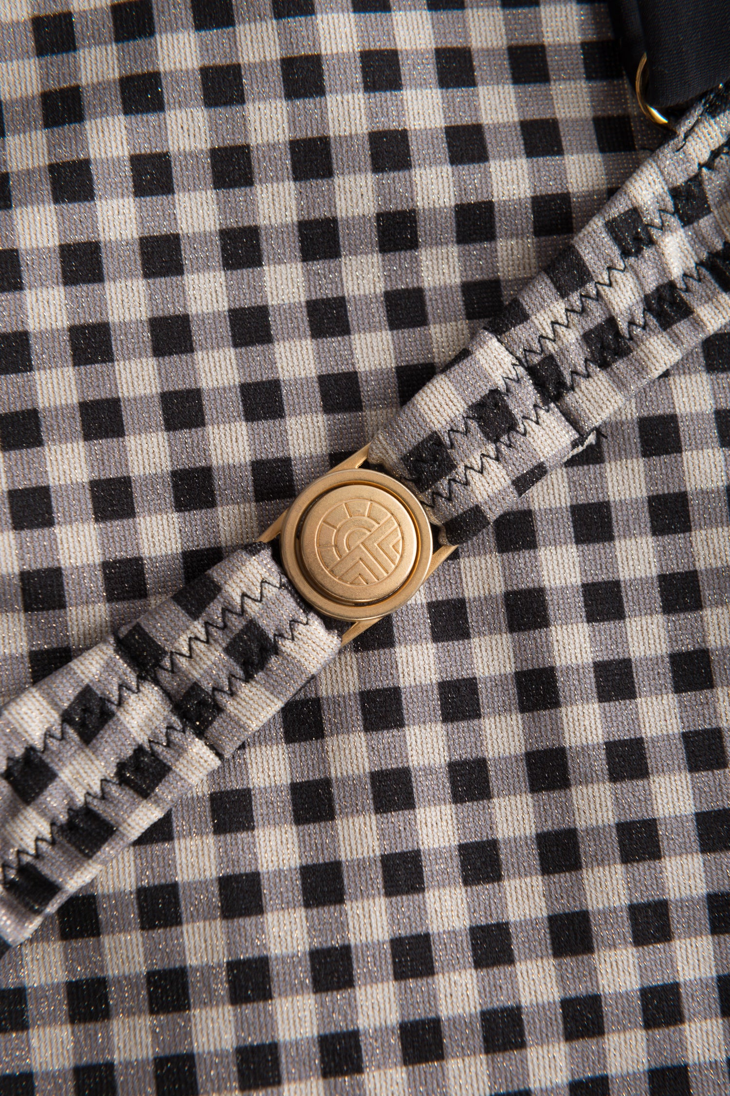 Feraud Bikini, Wire, High Waist Slip Shiny Check (3235009) Minicheck