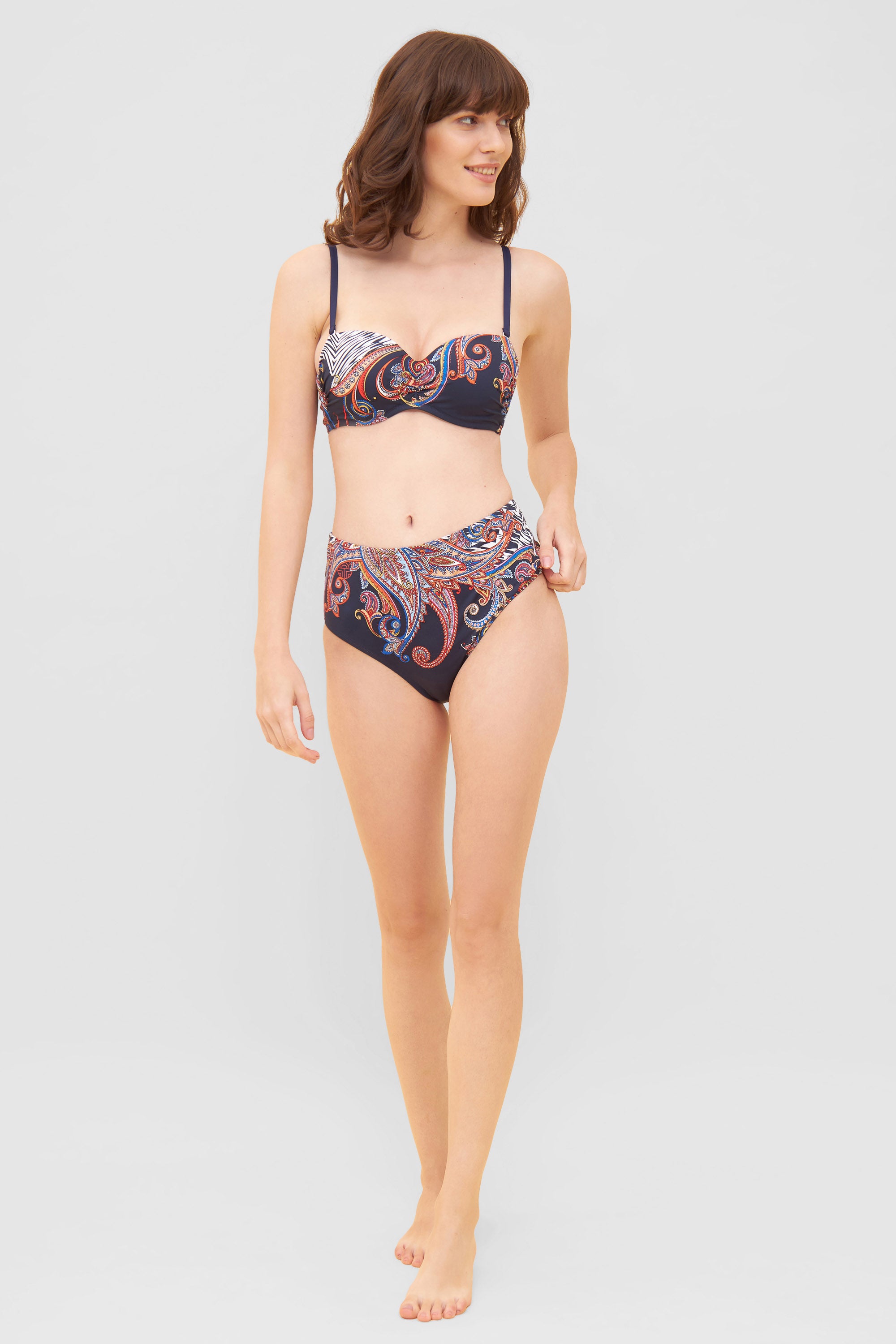 Feraud Bikini, Spacer, Wire, Adjustable Straps, Hig (3235022) Big Paisley