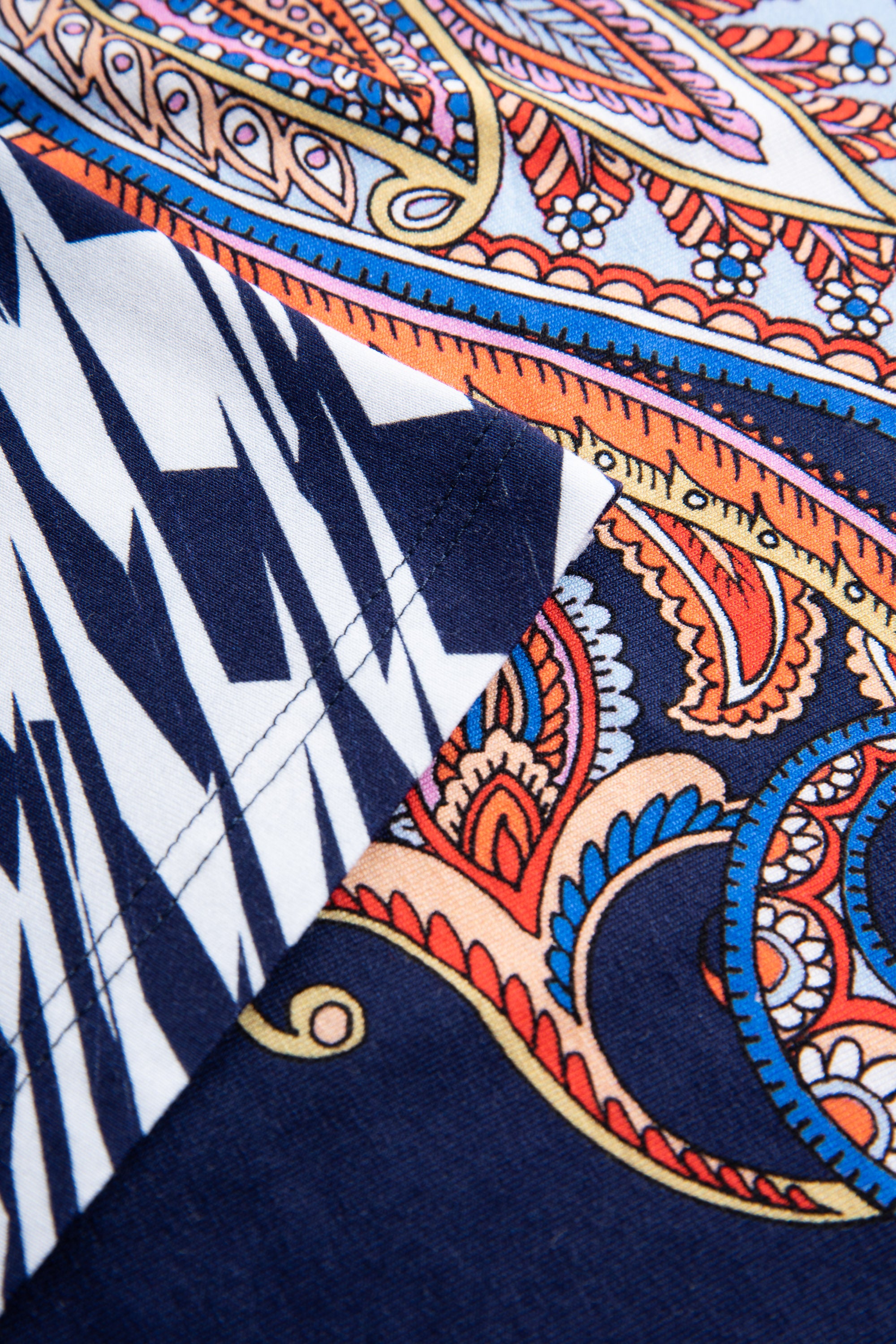 Feraud Beach Dress, Sleeveless, V-Neck Atlantis Paisley (3235121) Big Paisley