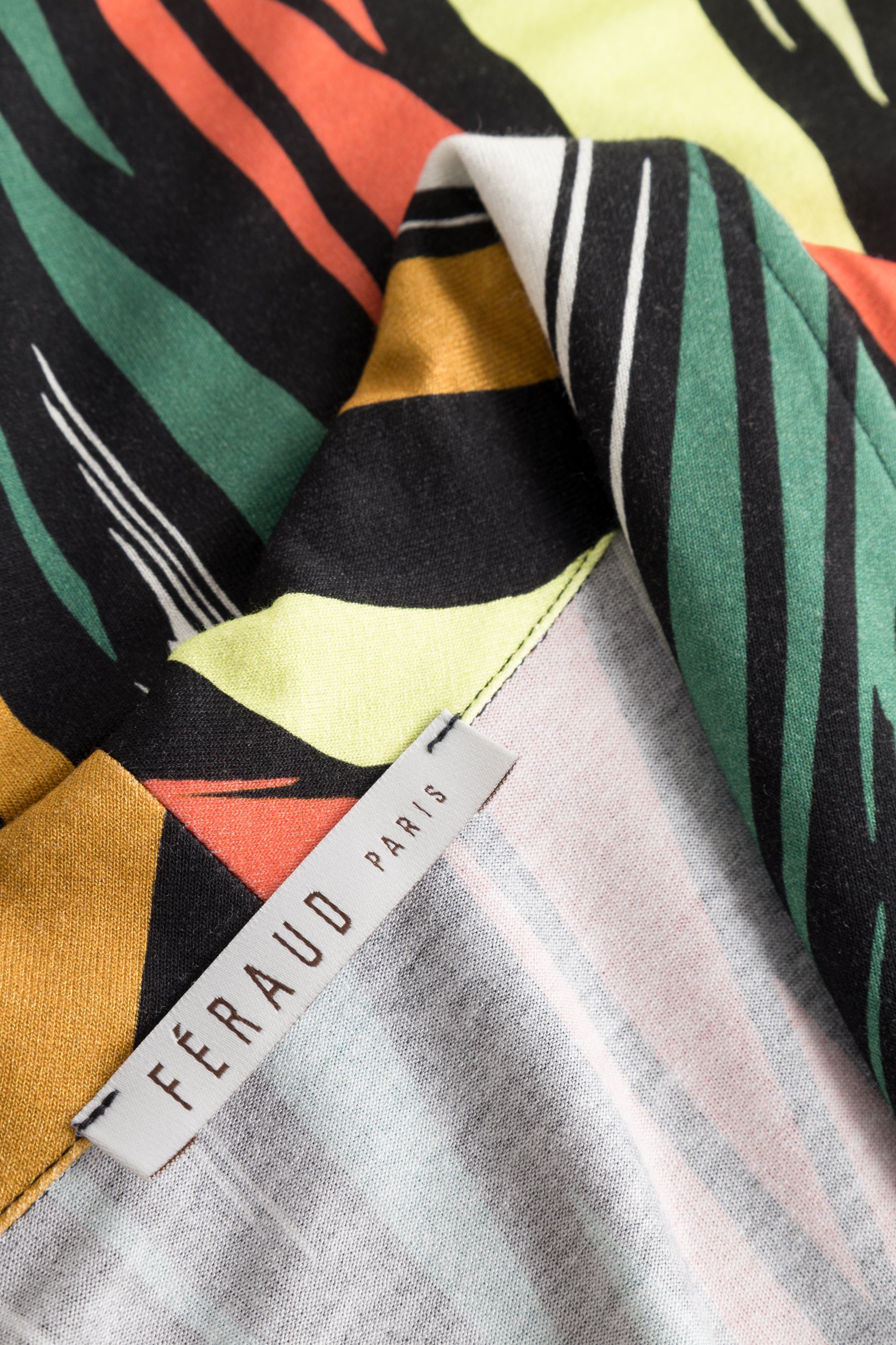 Feraud Beach Dress, Druck 2, 1/2 Sleeve Jungle Vines (3235146) Multicolor Grafik
