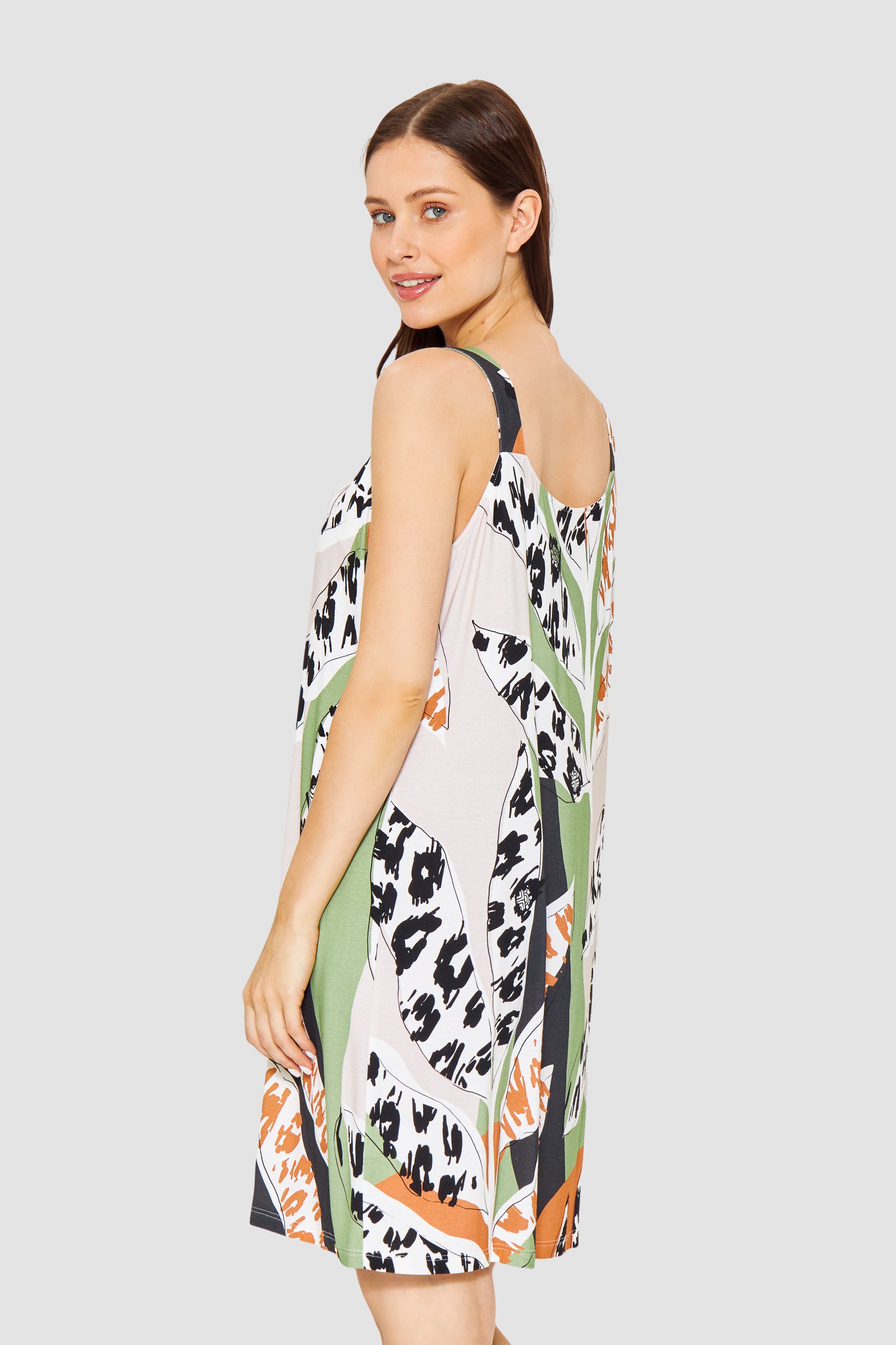 Feraud Beach Dress, Sleeveless, Round Neck, Ubb Voyage (3245008) Leo Couture