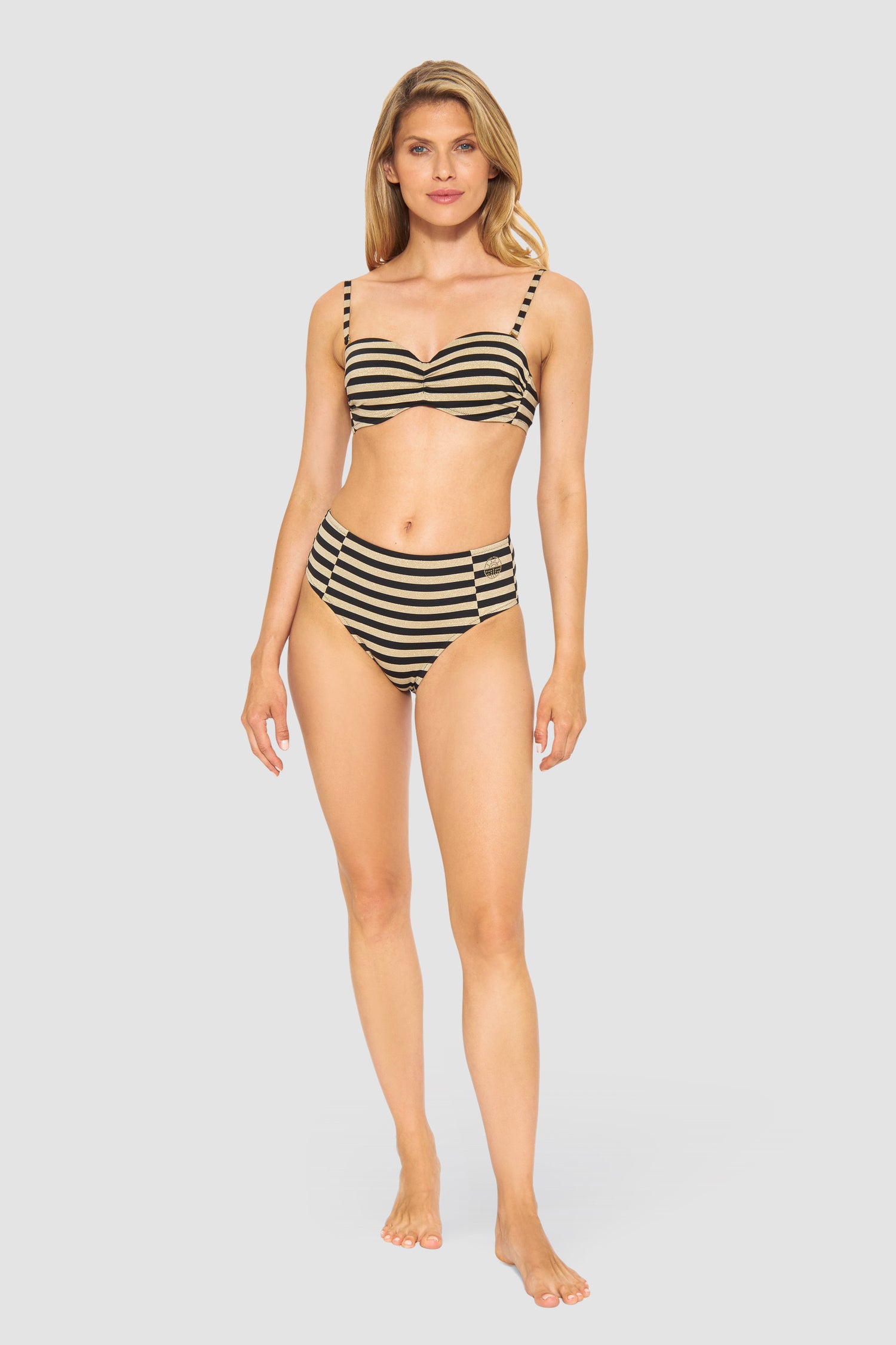 Feraud Bikini, Spacer, Bandeaux, High Waist Slip Lu (3245022) Golden Ringlet