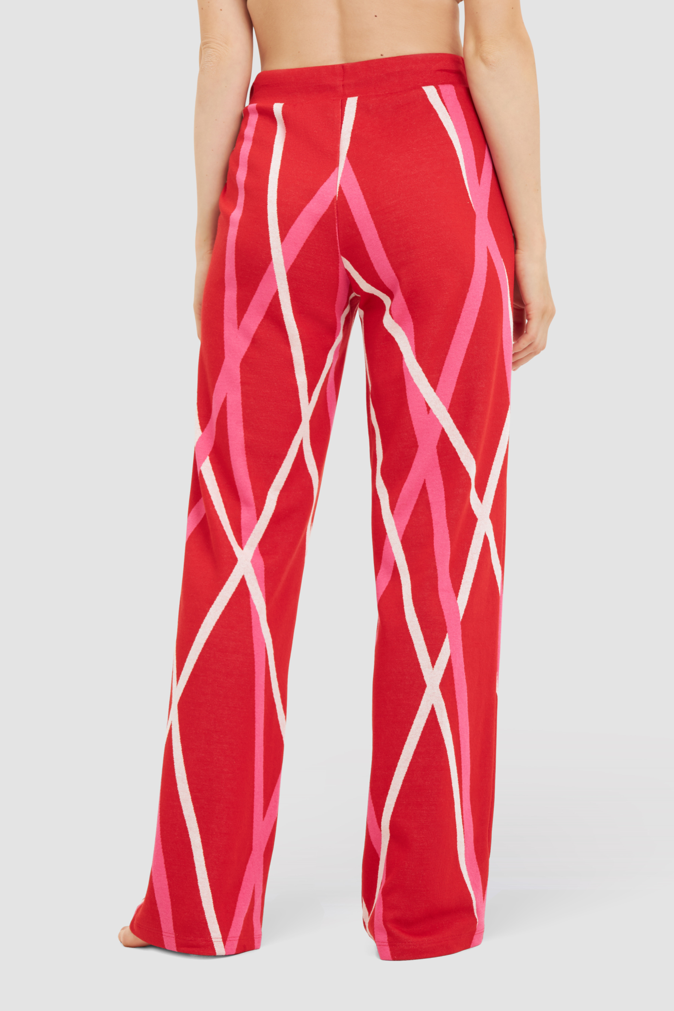 Féraud Lounge Pants back view in Artstripe