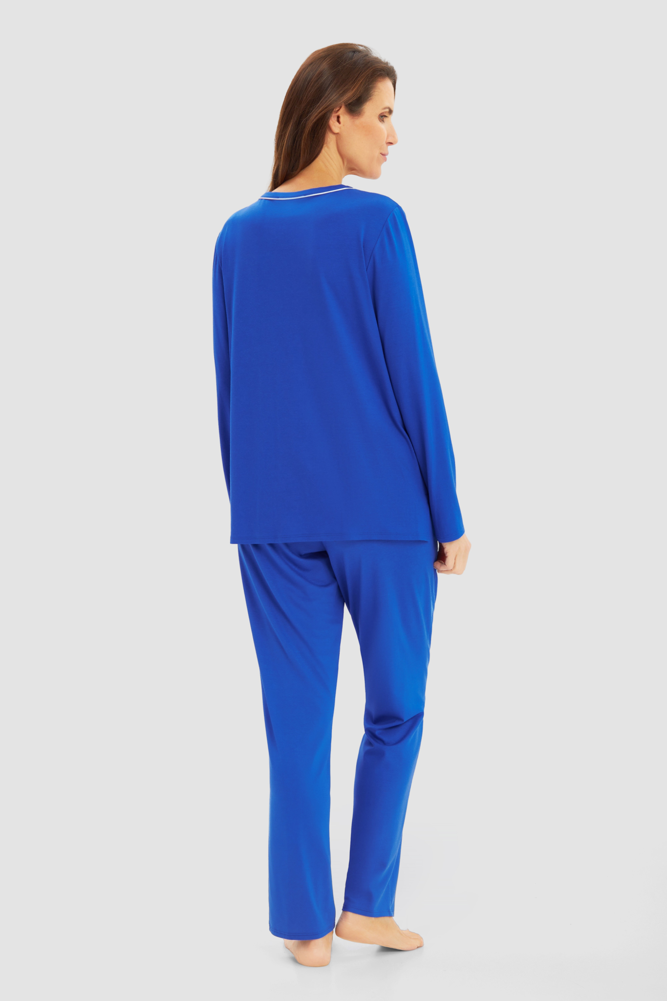 Féraud Pyjamas back view in Royal