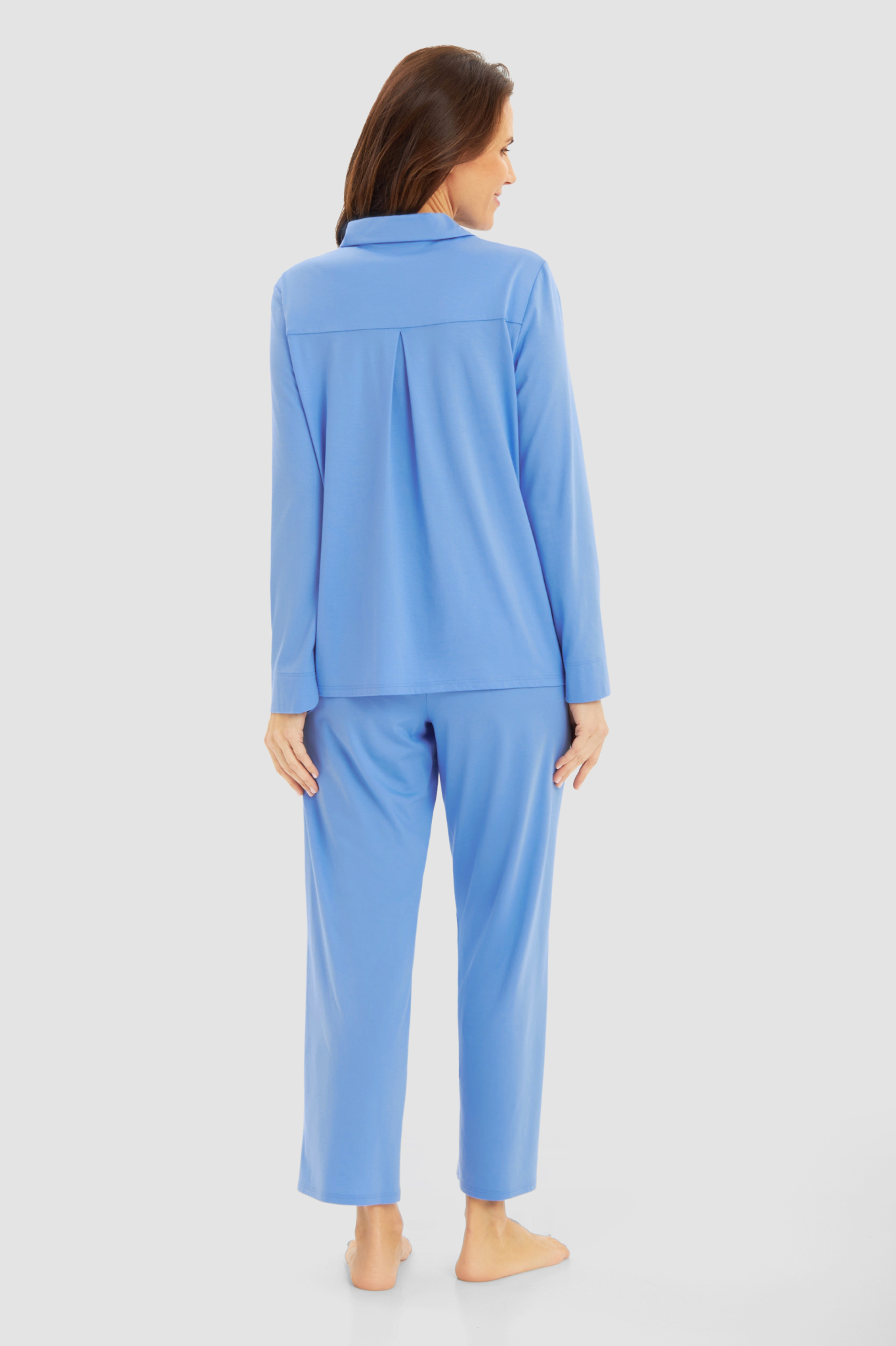 Féraud Pyjamas back view in Skyblue