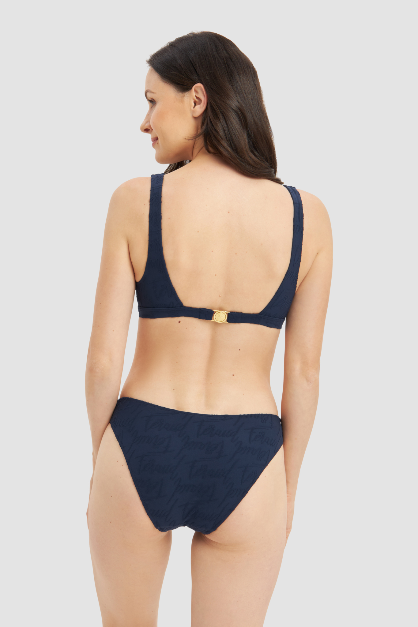 Féraud Bikini back view in Navy