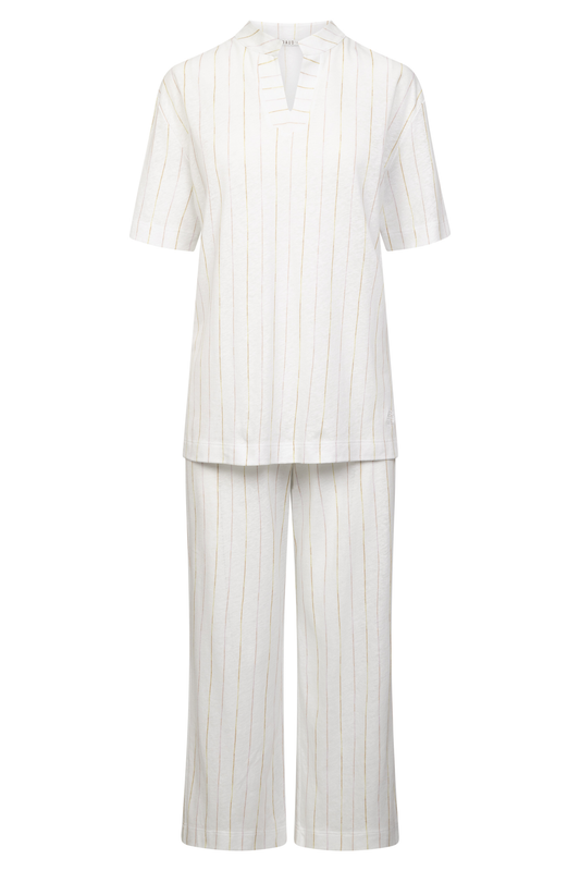 Féraud Pyjamas front view in Stripe