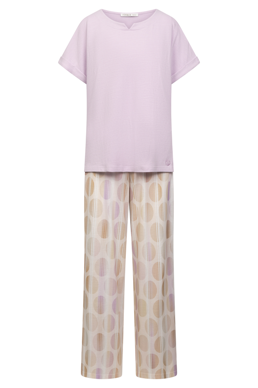 Féraud Pyjamas front view in Graphic Dots