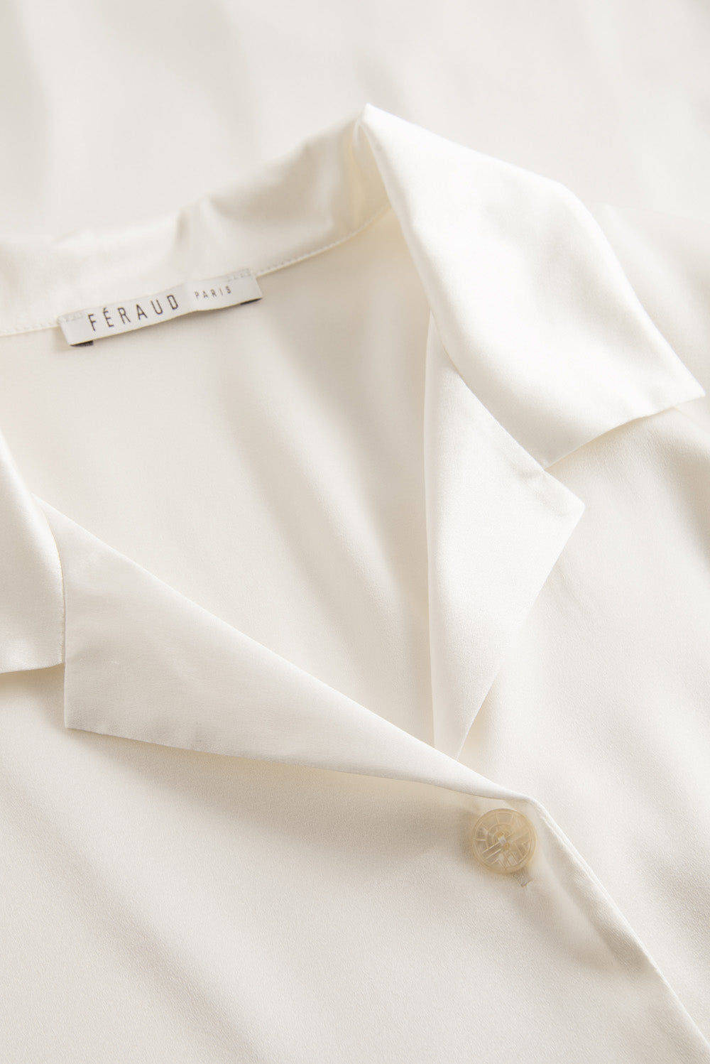 Feraud Night Dress Gots, 1/1 Sleeve, Button-Through, Lap (3881091) Ivory