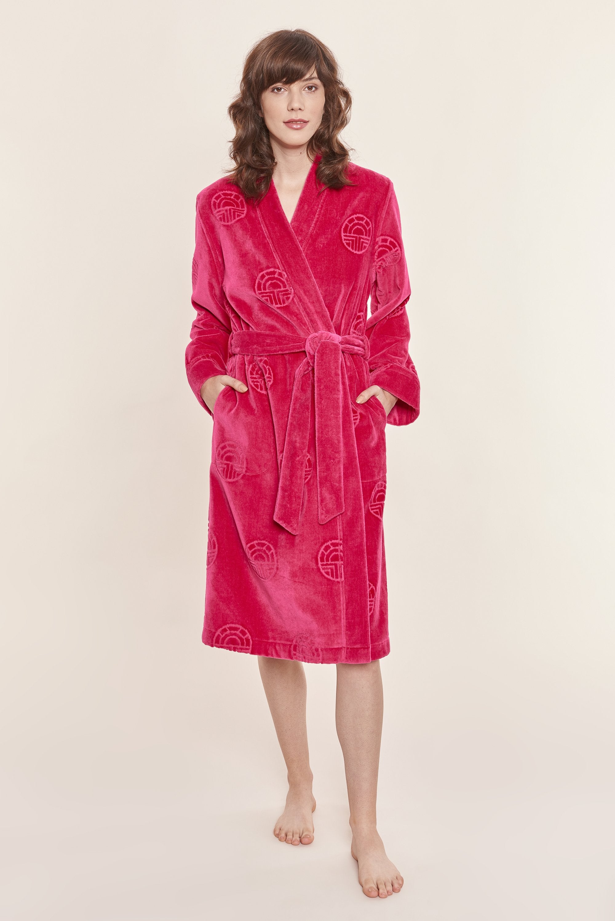 Feraud Robe, Kurz Spa Spa (3881730) Pink