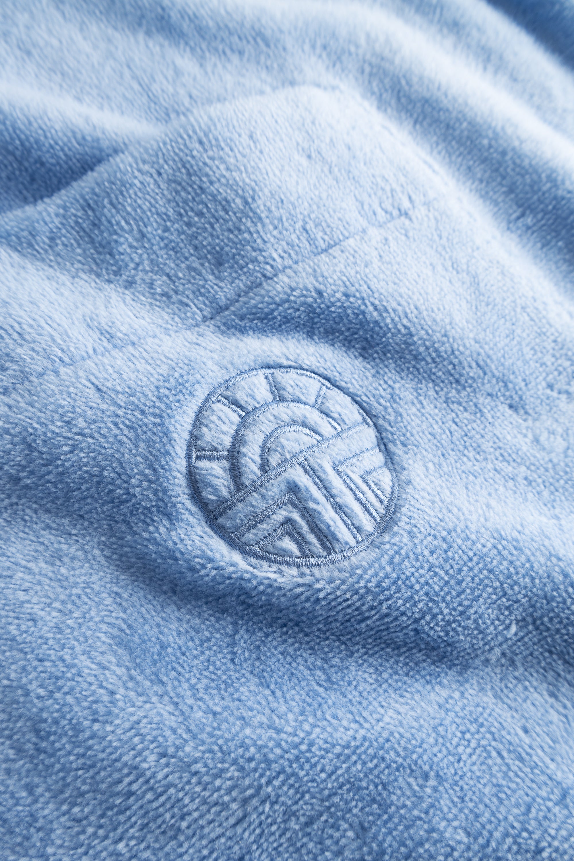 Feraud Robe, 1/1 Sleeve, Wrap-Around, Hooded, P (3881737) Smokey Blue