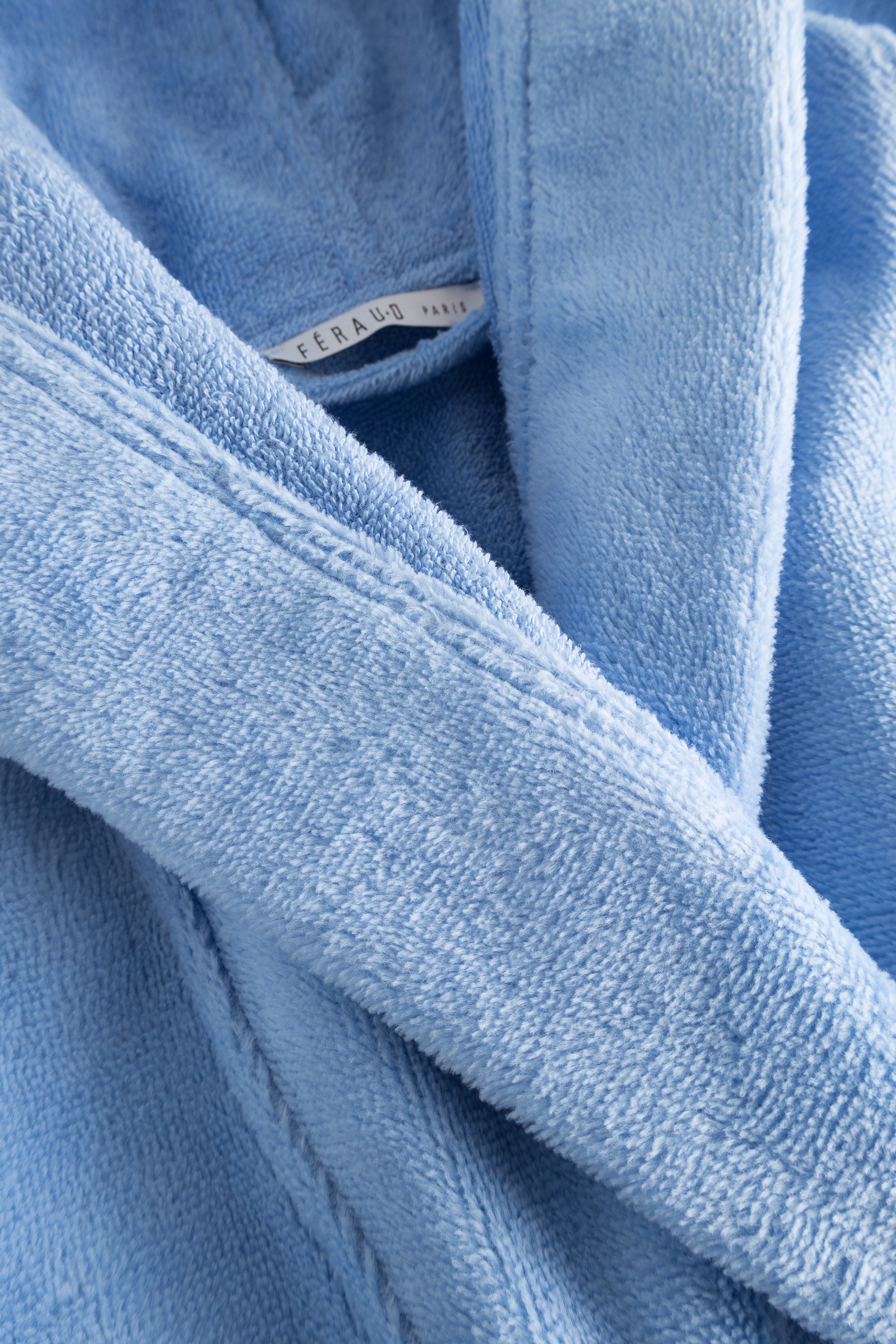 Feraud Robe, 1/1 Sleeve, Wrap-Around, Hooded, P (3881737) Smokey Blue