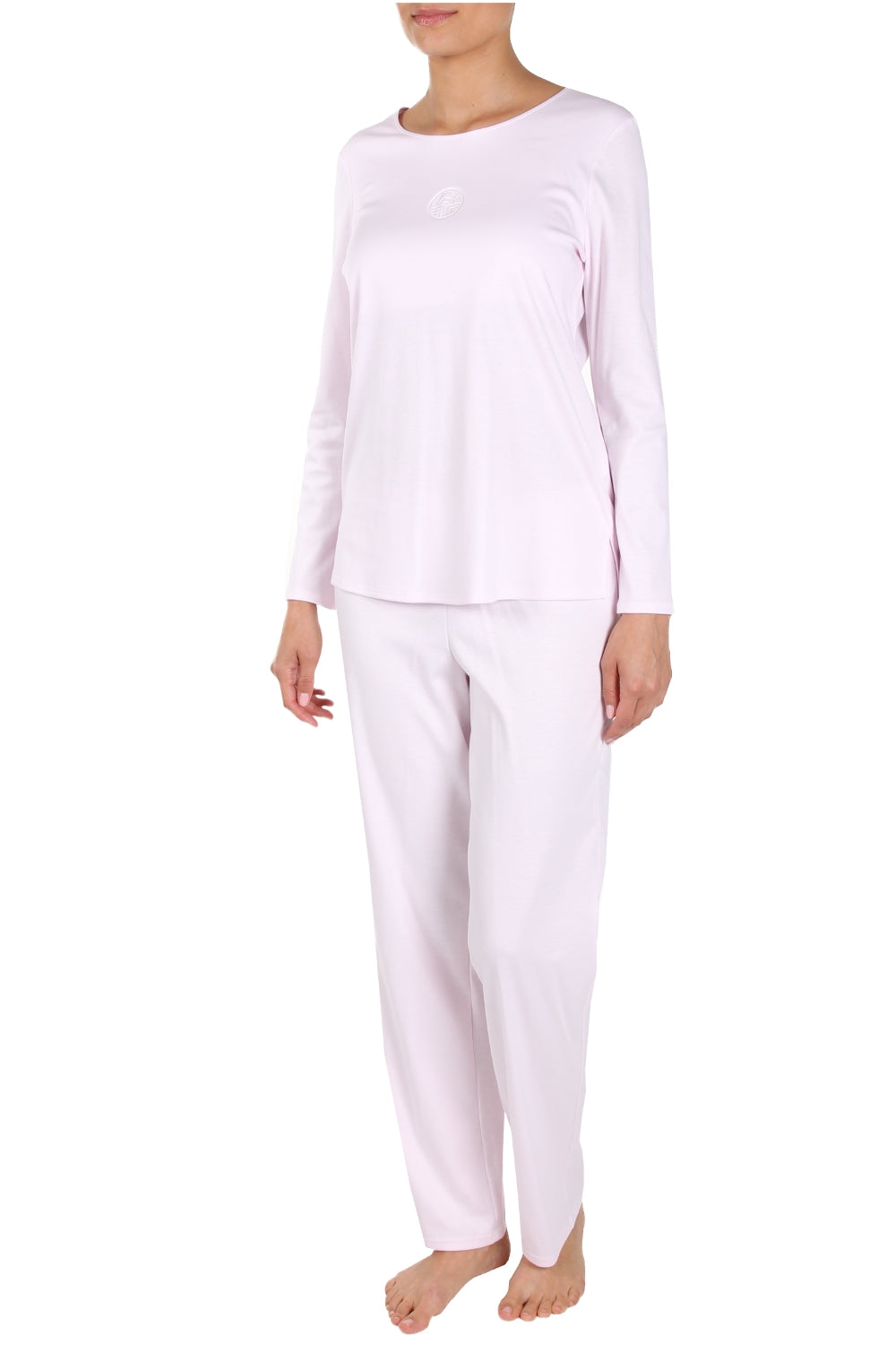 Feraud Pajama, 1/1 Sleeve, Pants 1/1, Round Neck In (3883013) Rose