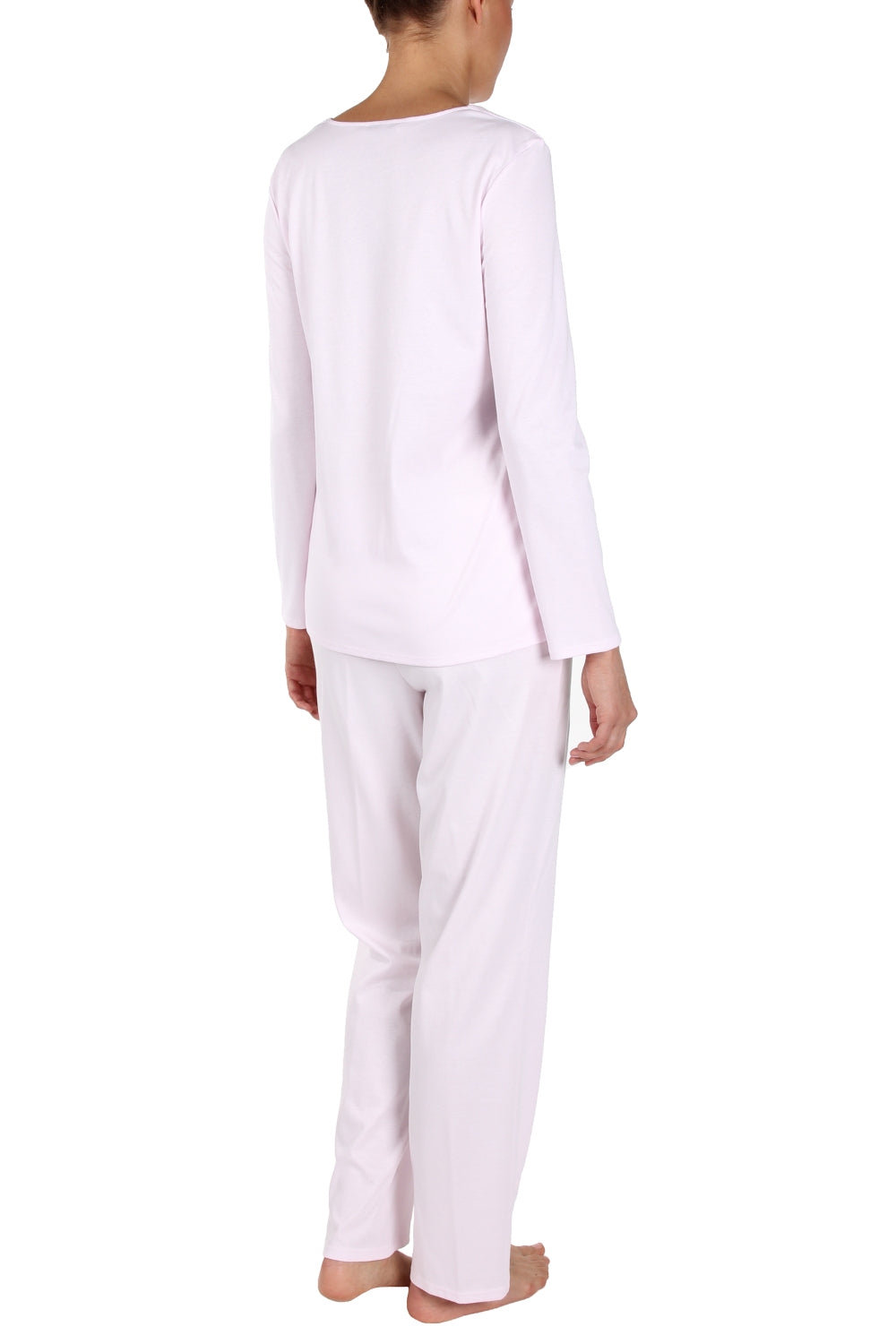 Feraud Pajama, 1/1 Sleeve, Pants 1/1, Round Neck In (3883013) Rose