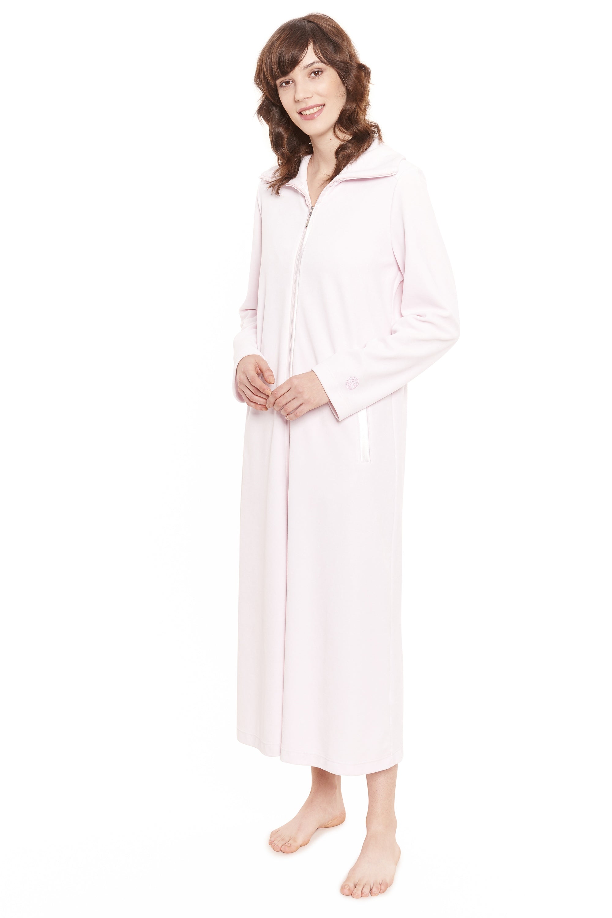 Feraud Robe, 1/1 Sleeve, Zipper, Pockets Nicki (3883036) New Rose