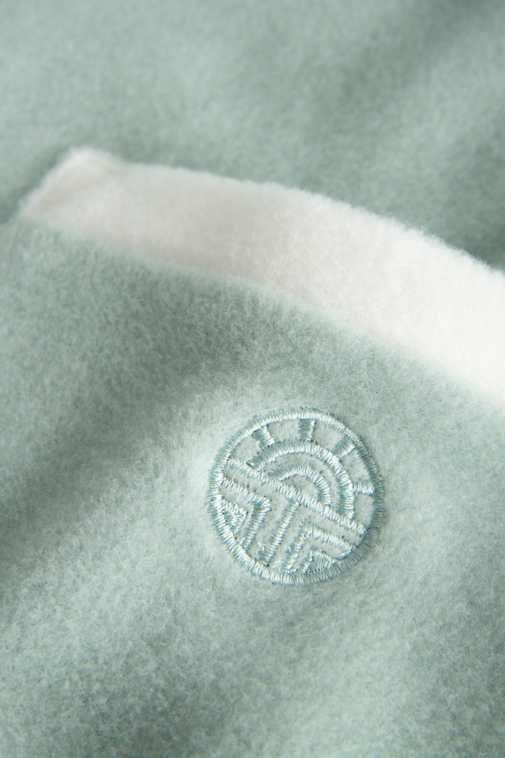 Feraud Robe, 1/1 Sleeve, Zipper Fleece, Nos (3883170) Milky Green