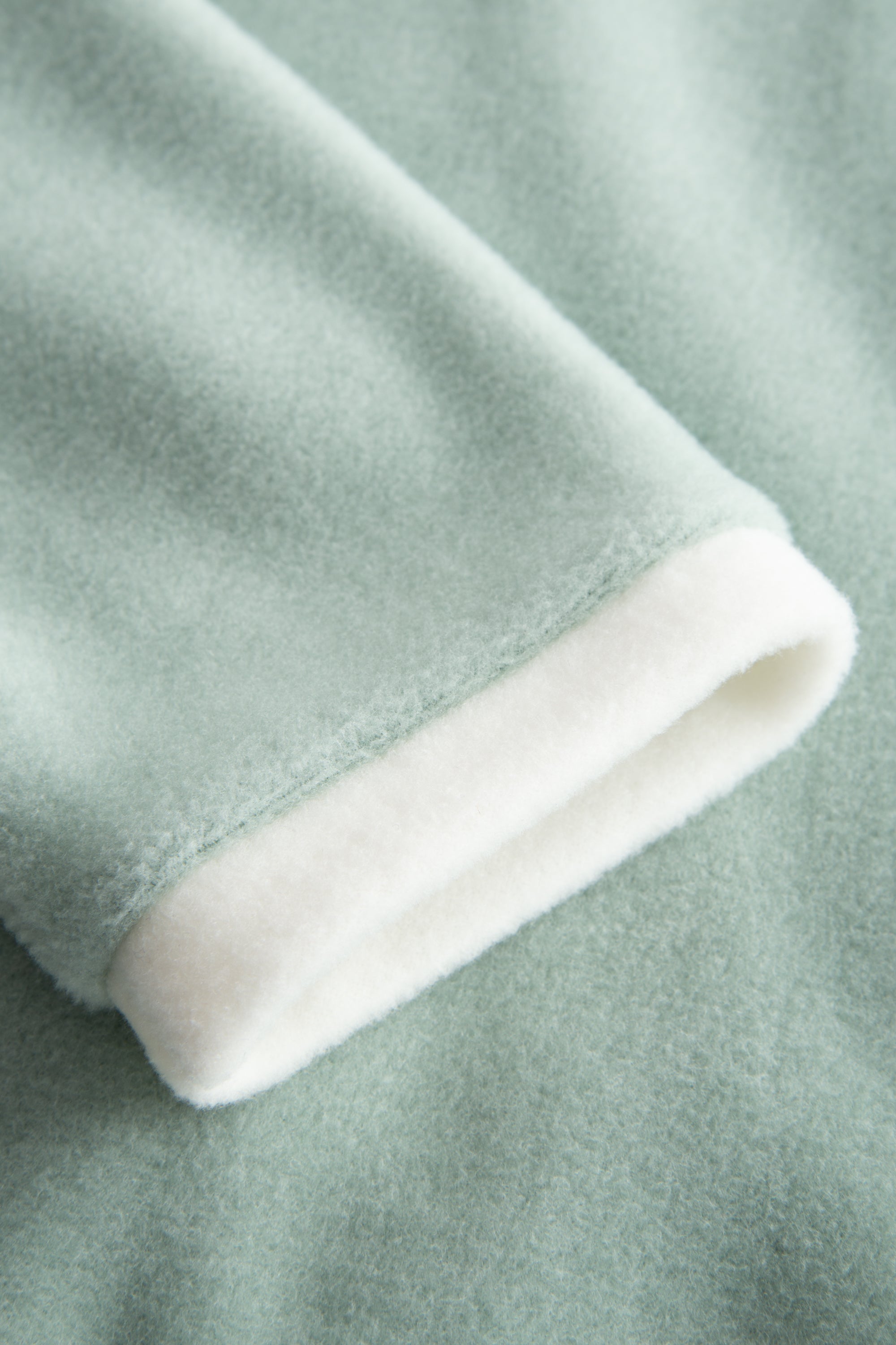 Feraud Robe, 1/1 Sleeve, Zipper Fleece, Nos (3883170) Milky Green