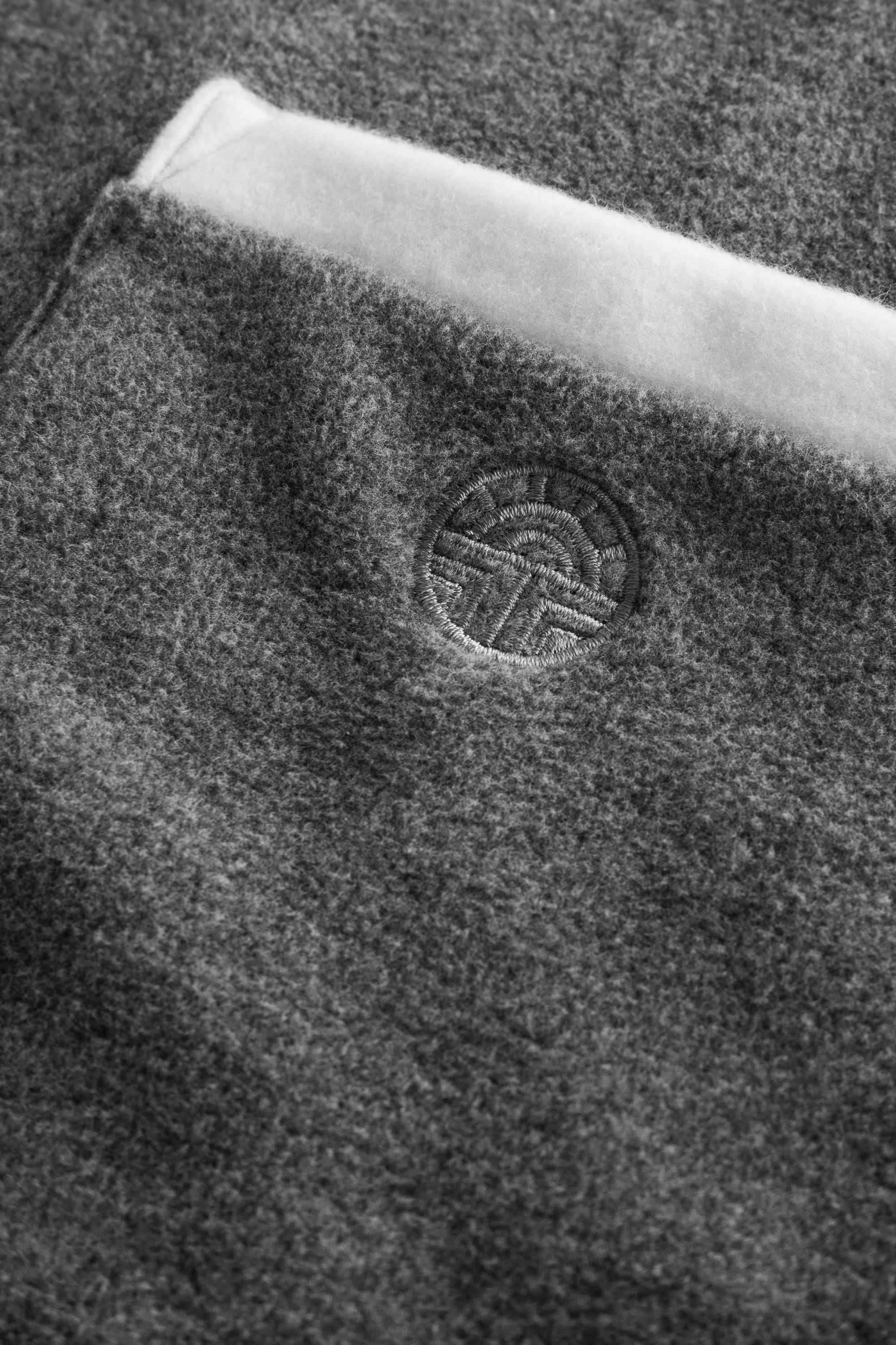 Feraud Robe, 1/1 Sleeve, Zipper Fleece, Nos (3883170) Heather Dark Grey