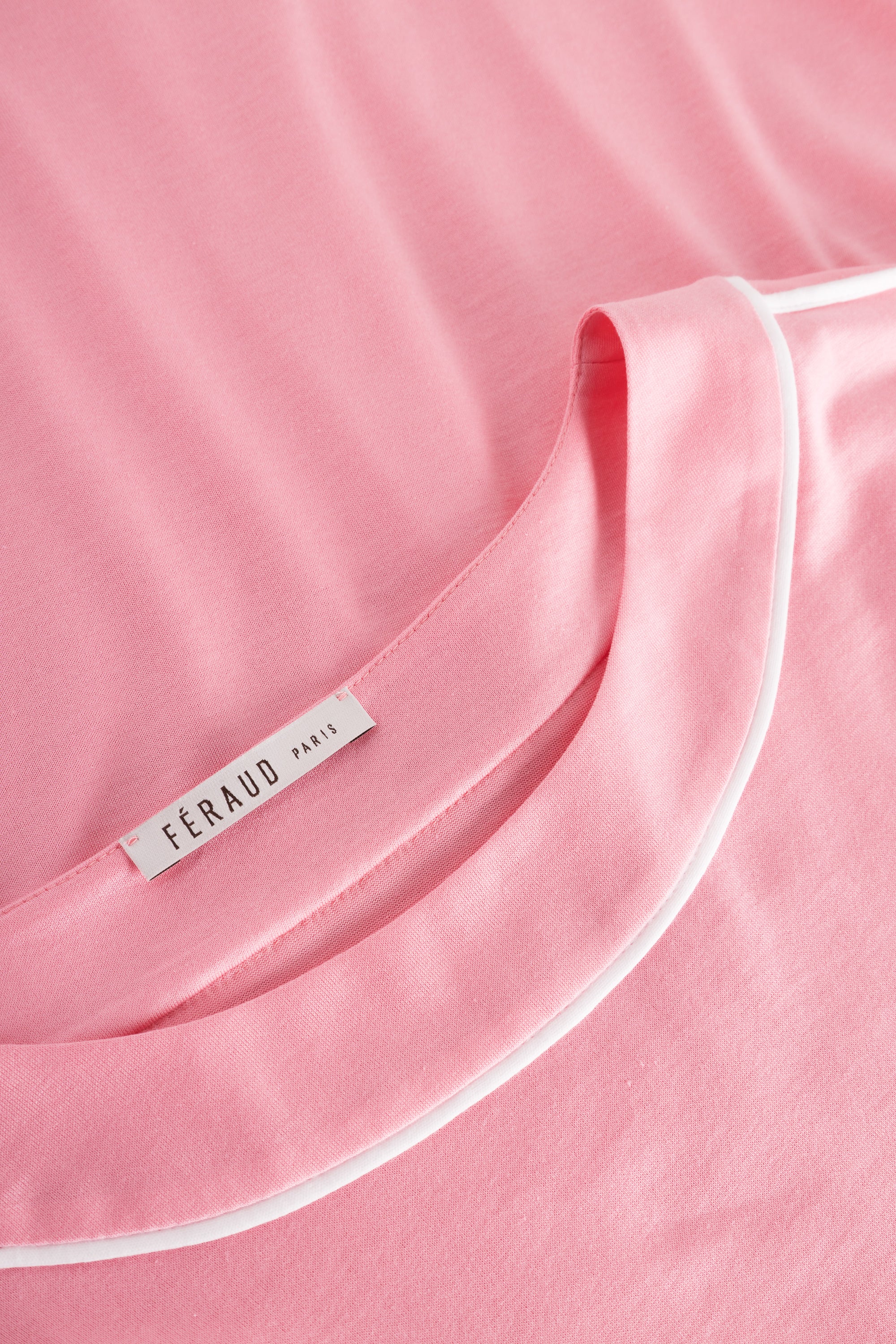 Feraud Pajama, 1/1 Sleeve, Pants 1/1, Round Neck Pu (3883179) Soft Pink