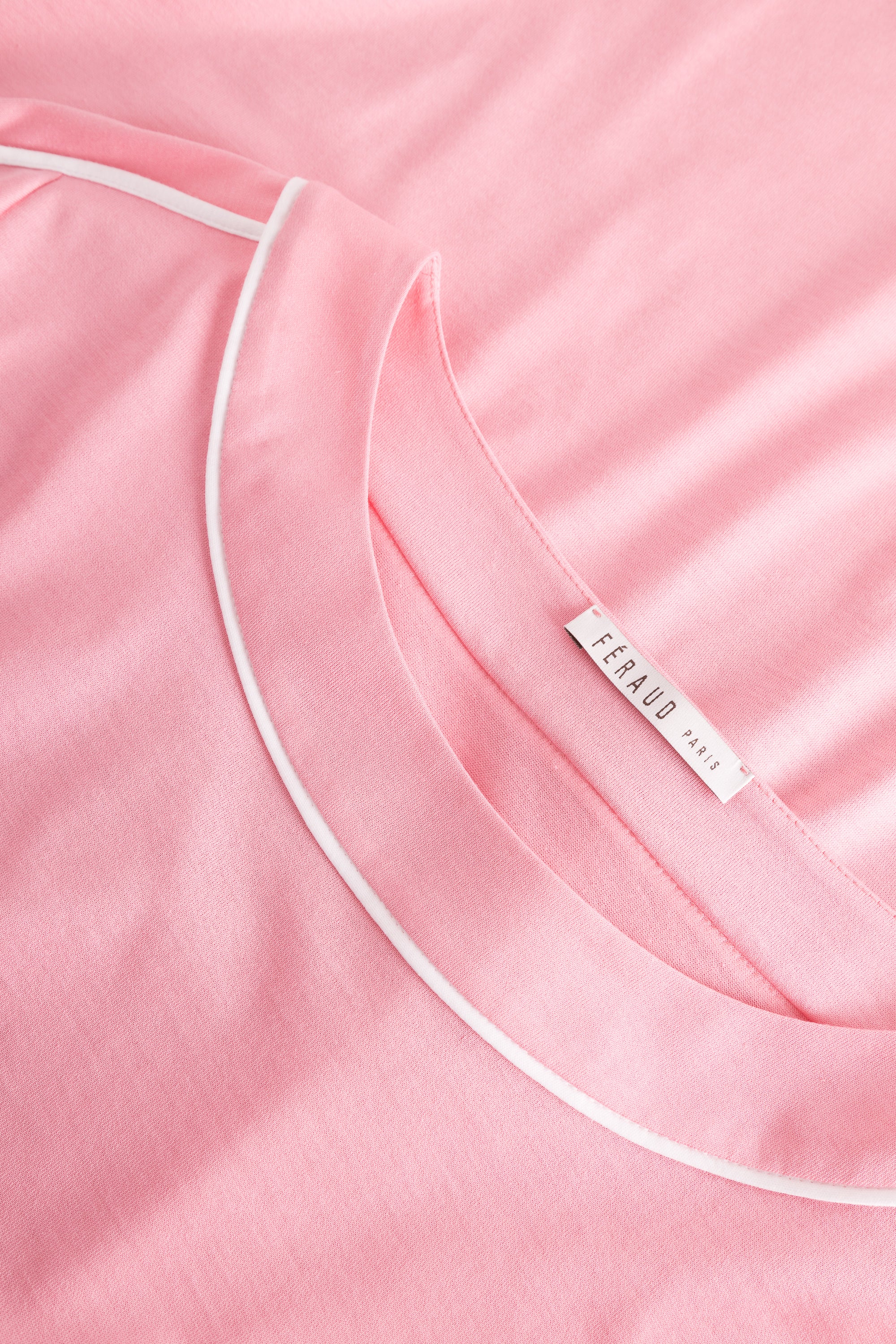 Feraud Night Dress, 1/1 Sleeve, Round Neck Pure Look (3883180) Soft Pink