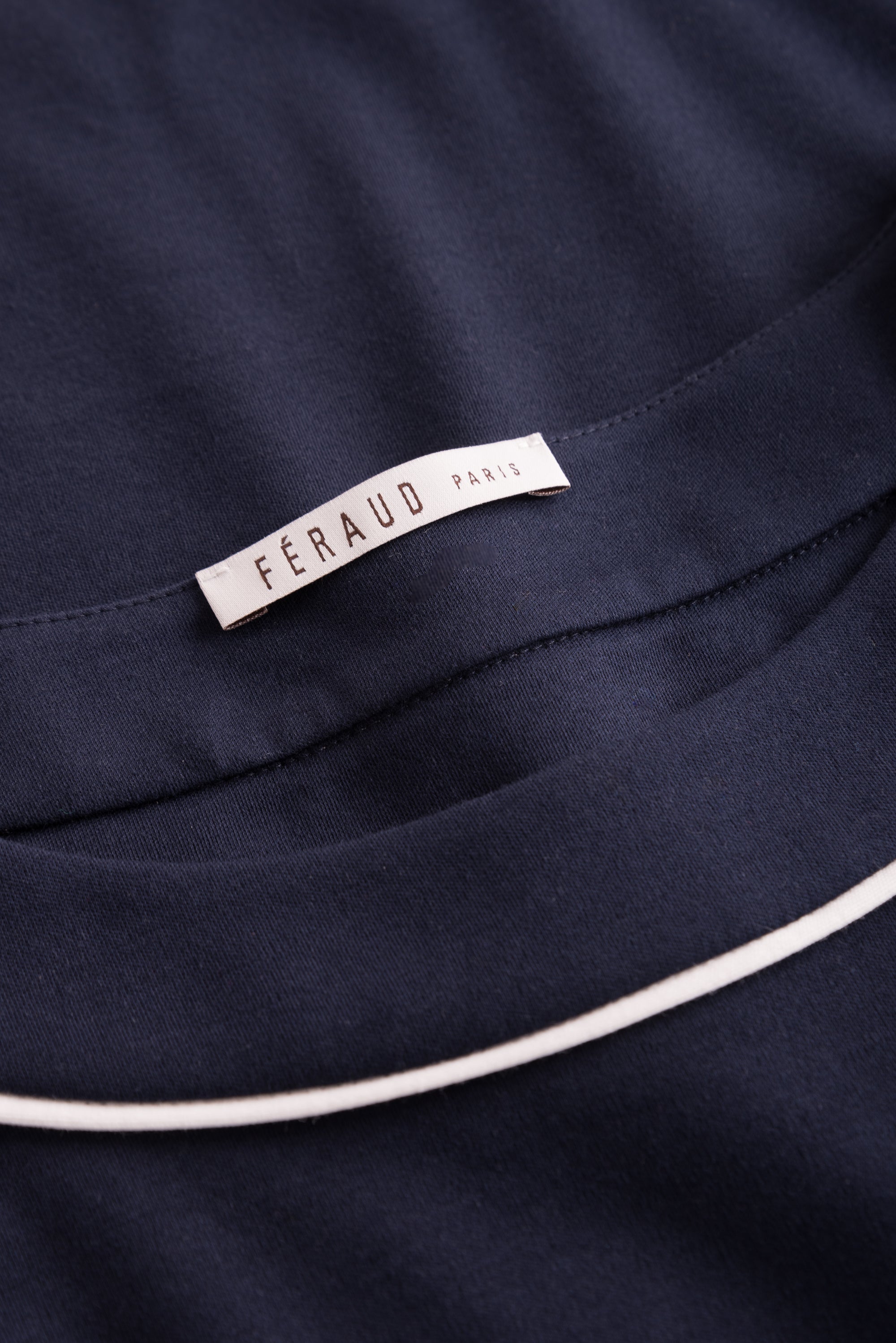 Feraud Night Dress, 1/2 Sleeve, Round Neck Pure Look (3884073) Navy