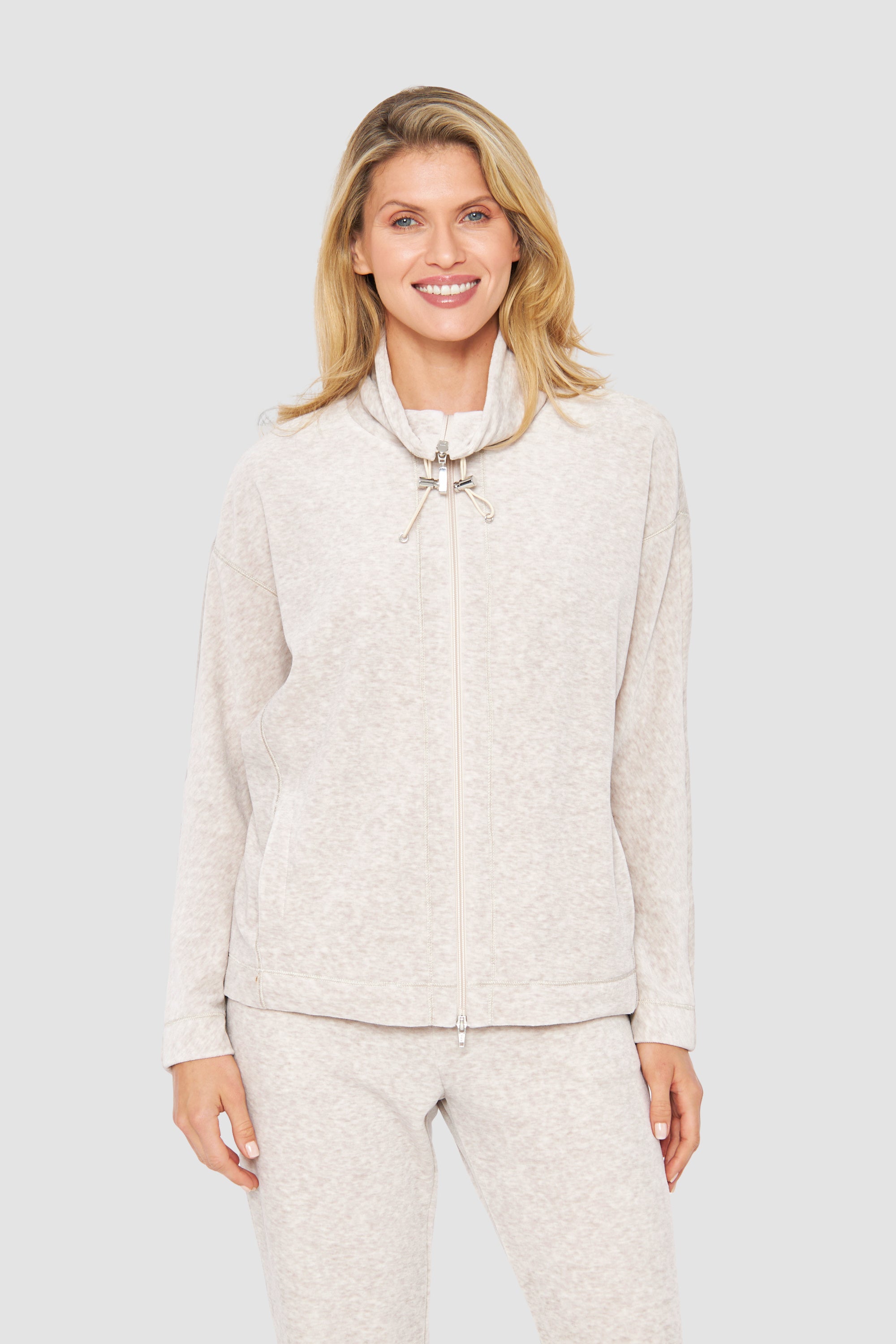 Feraud Lounge Suit, 1/1 Sleeve, Pants 1/1, Zipper, Pocke (3884138) Heather Nature