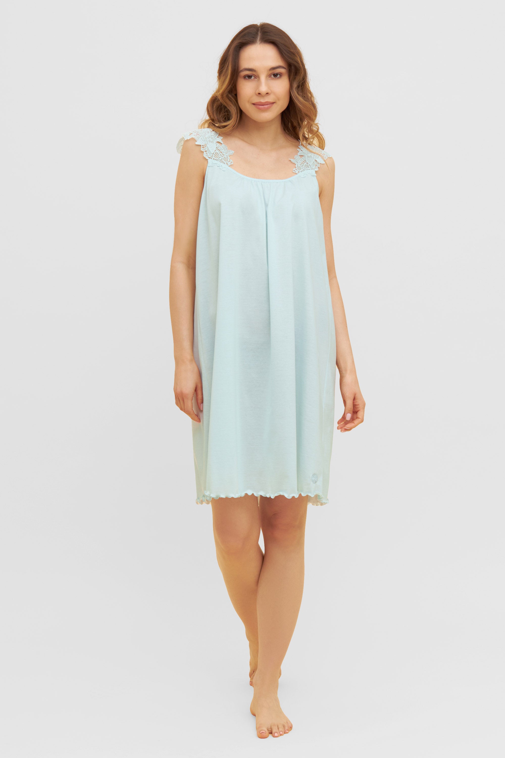 Feraud Night Dress, Sleeveless, Round Neck Romantic Lace (3884189) Kristall