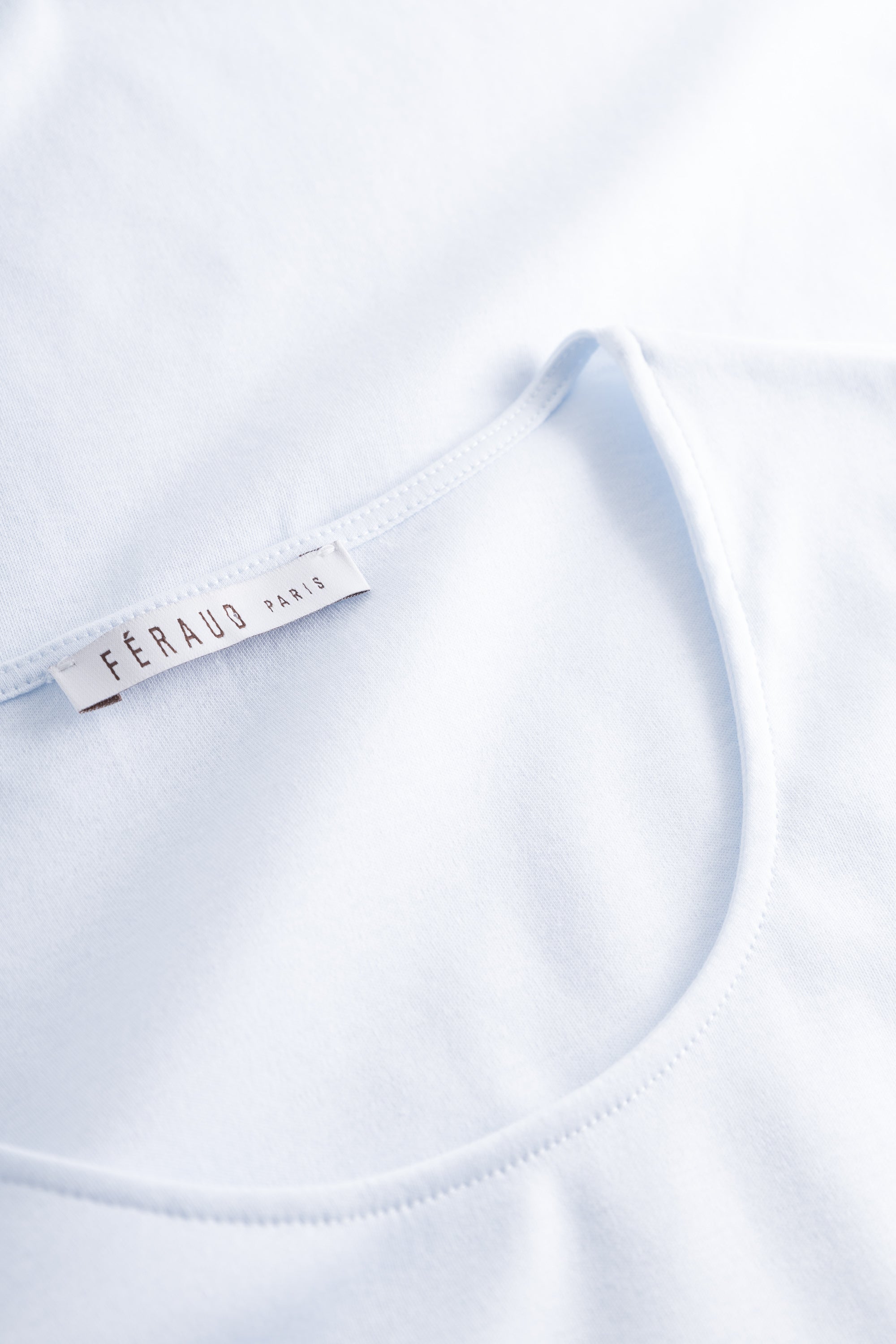 Feraud Night Dress,1/1 Sleeve, Round Neck Interlock (3884195) Bleu