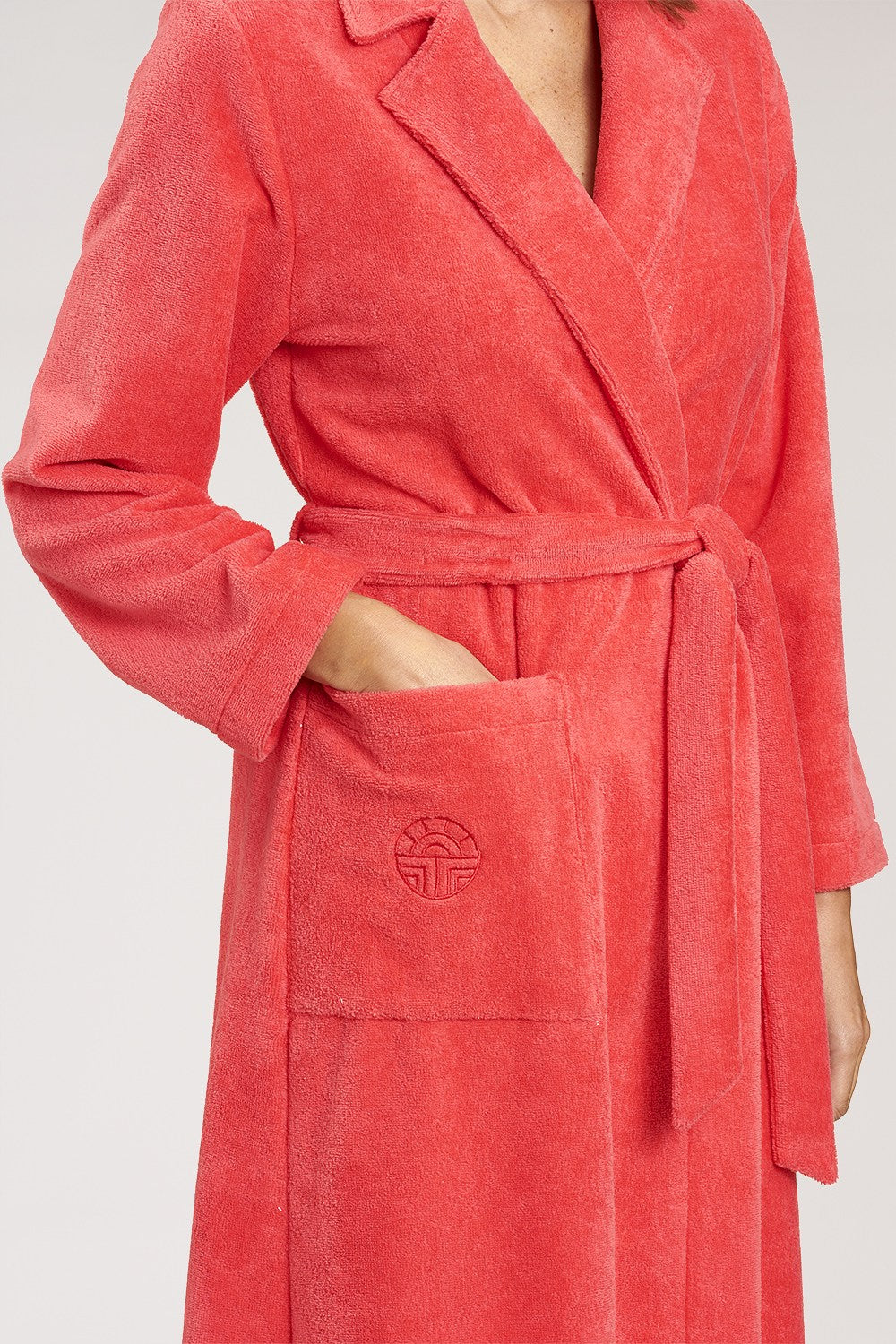 Feraud Robe, 1/1 Sleeve, Wrap-Around, Pockets T (3887103) Coralle