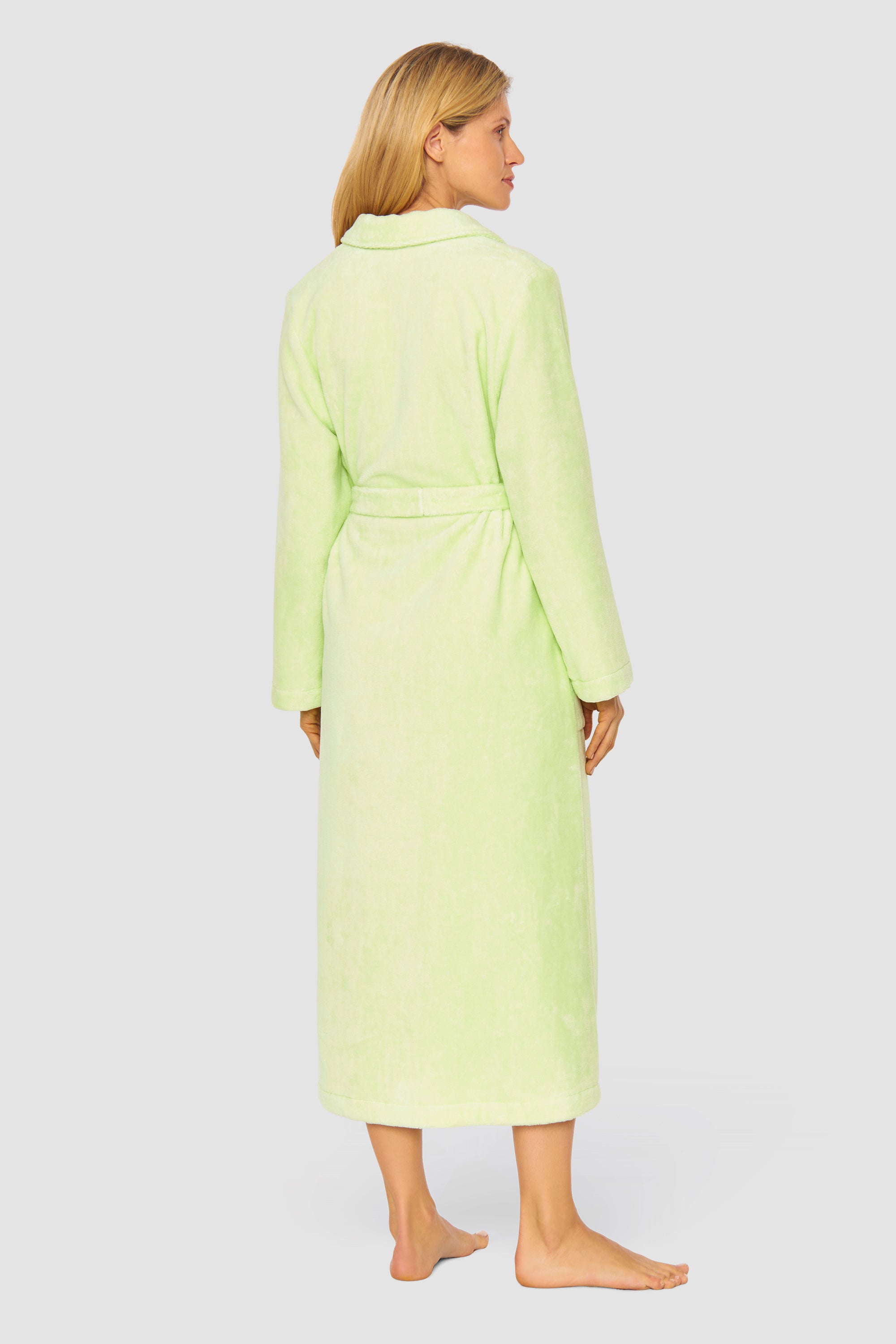 Feraud Robe, 1/1 Sleeve, Wrap-Around, Pockets T (3887103) Lime