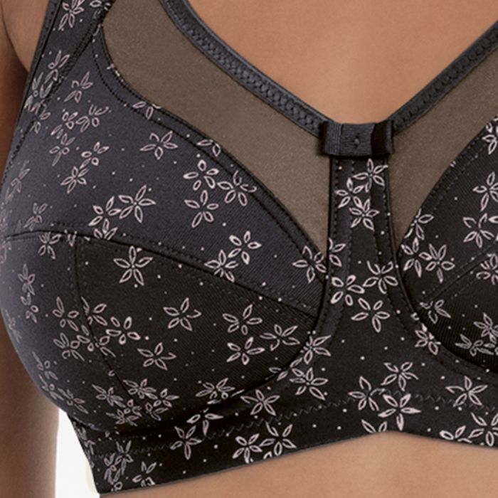 Anita Clara Art Post Mastectomy Bra (4753X) Anthracite