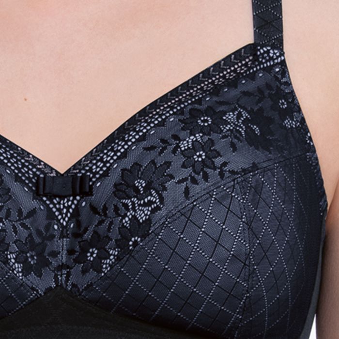 Anita Rosemary Post Mastectomy Bra (4785X) Black