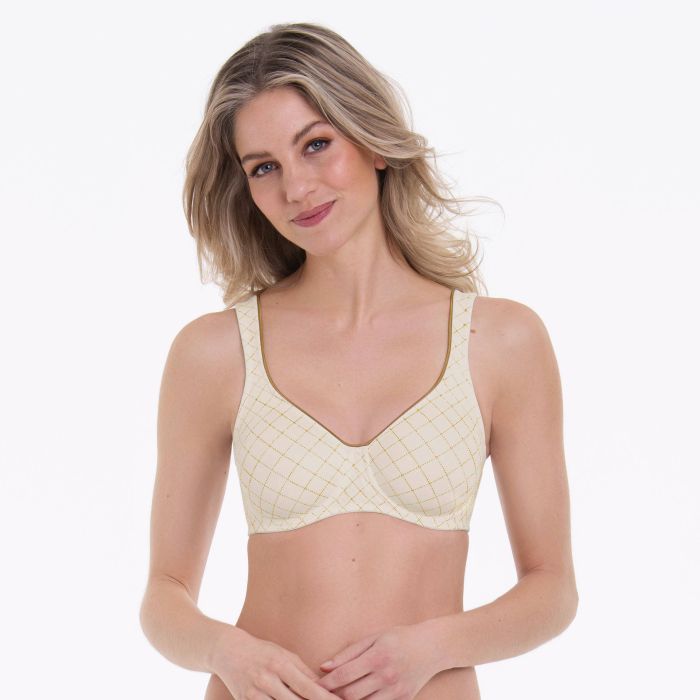 Rosa Faia Twin Art Wired Bra Moulded (5246) Crystal Champagne