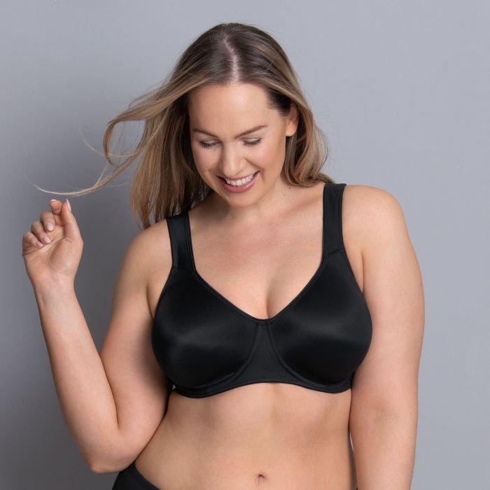 Rosa Faia Twin Wired Bra Moulded (5490) Black