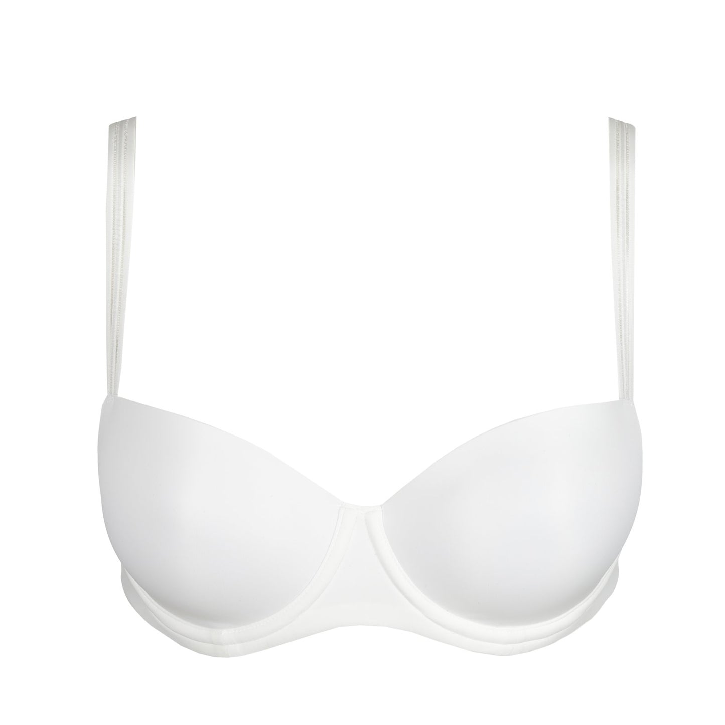Marie Jo Louie Padded Balcony Bra detail view in Natural