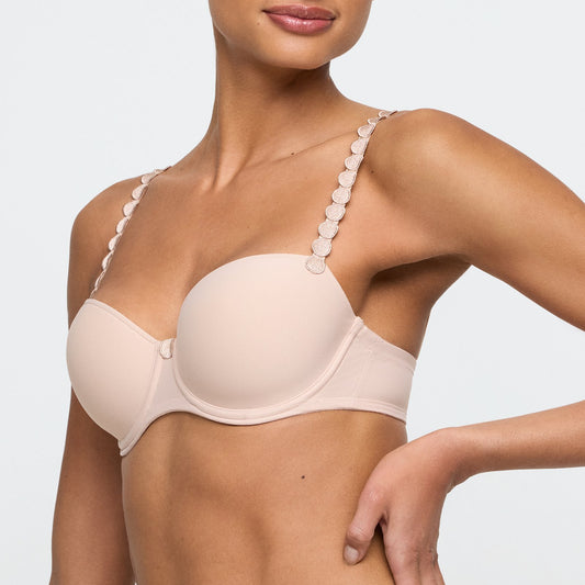 Marie Jo Tom Balcony Bra alternate view in Caffé Latte