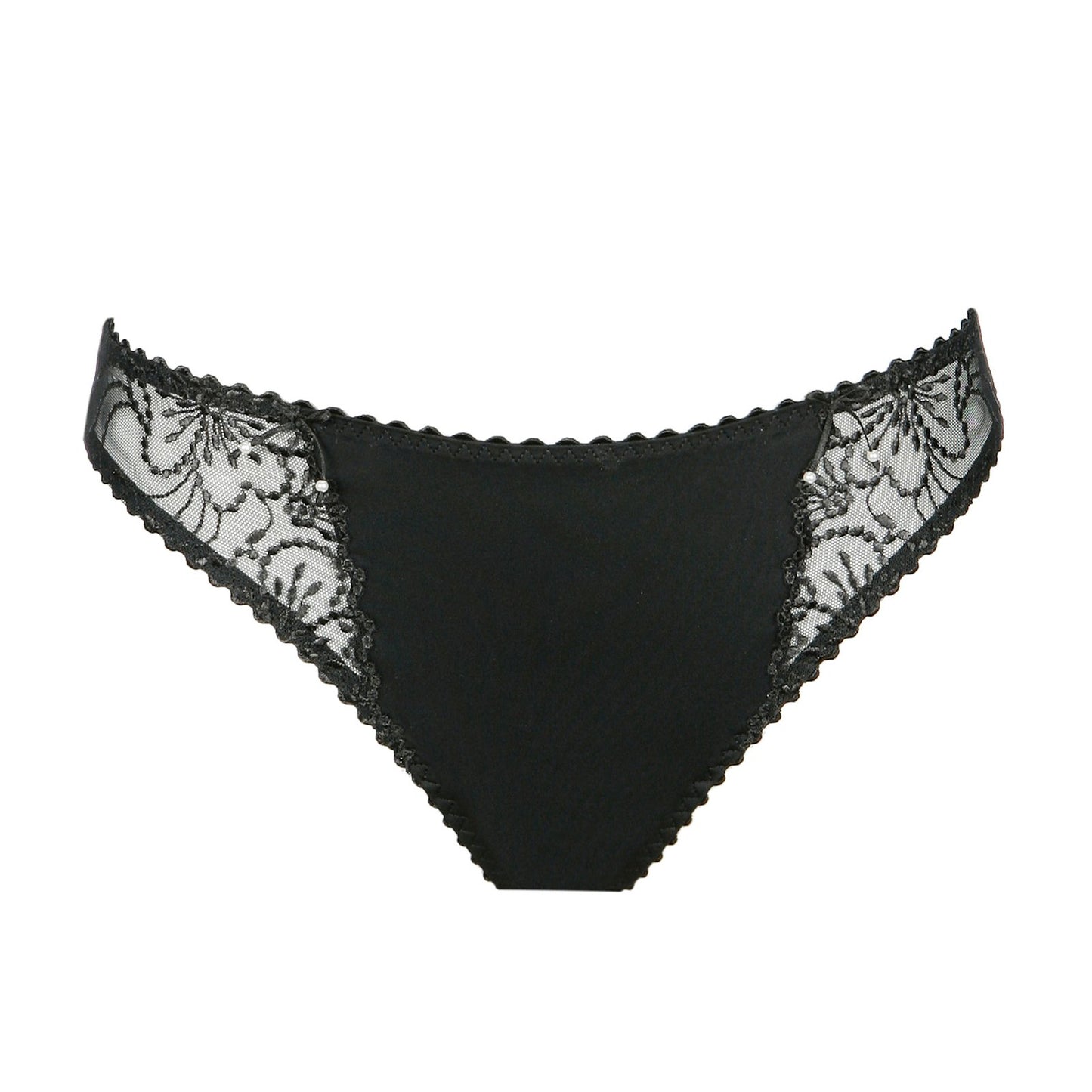 Marie Jo Jane Brief detail view in Black