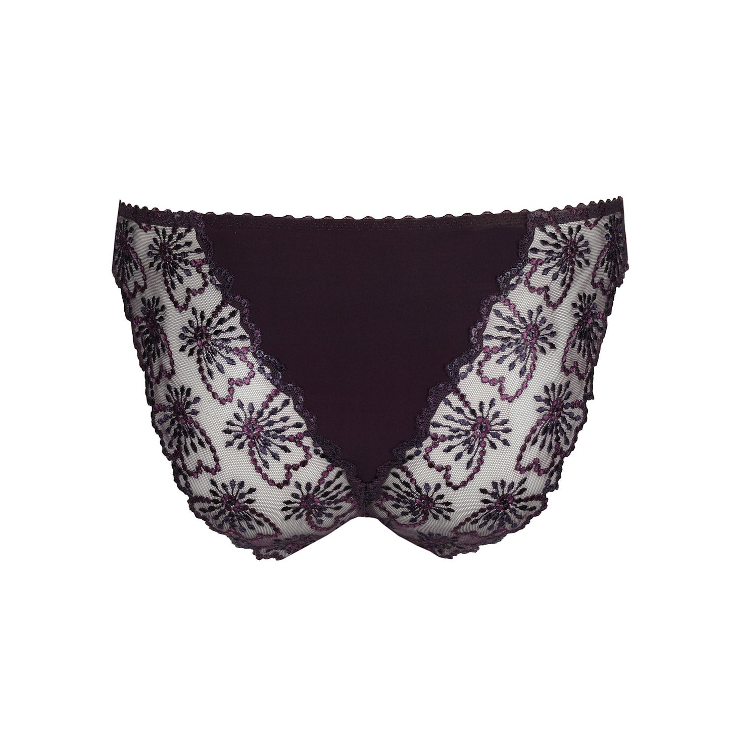 Marie Jo Jane Brief detail view in Amethyst