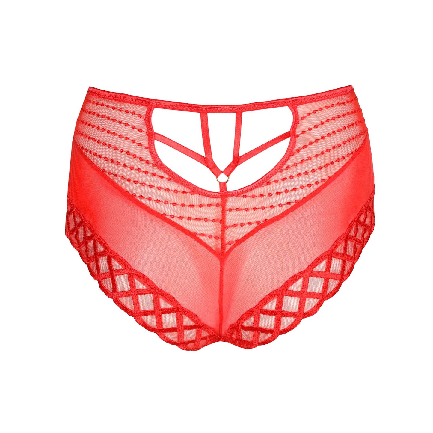 Marie Jo Jhana Brief detail view in Fiesta Red